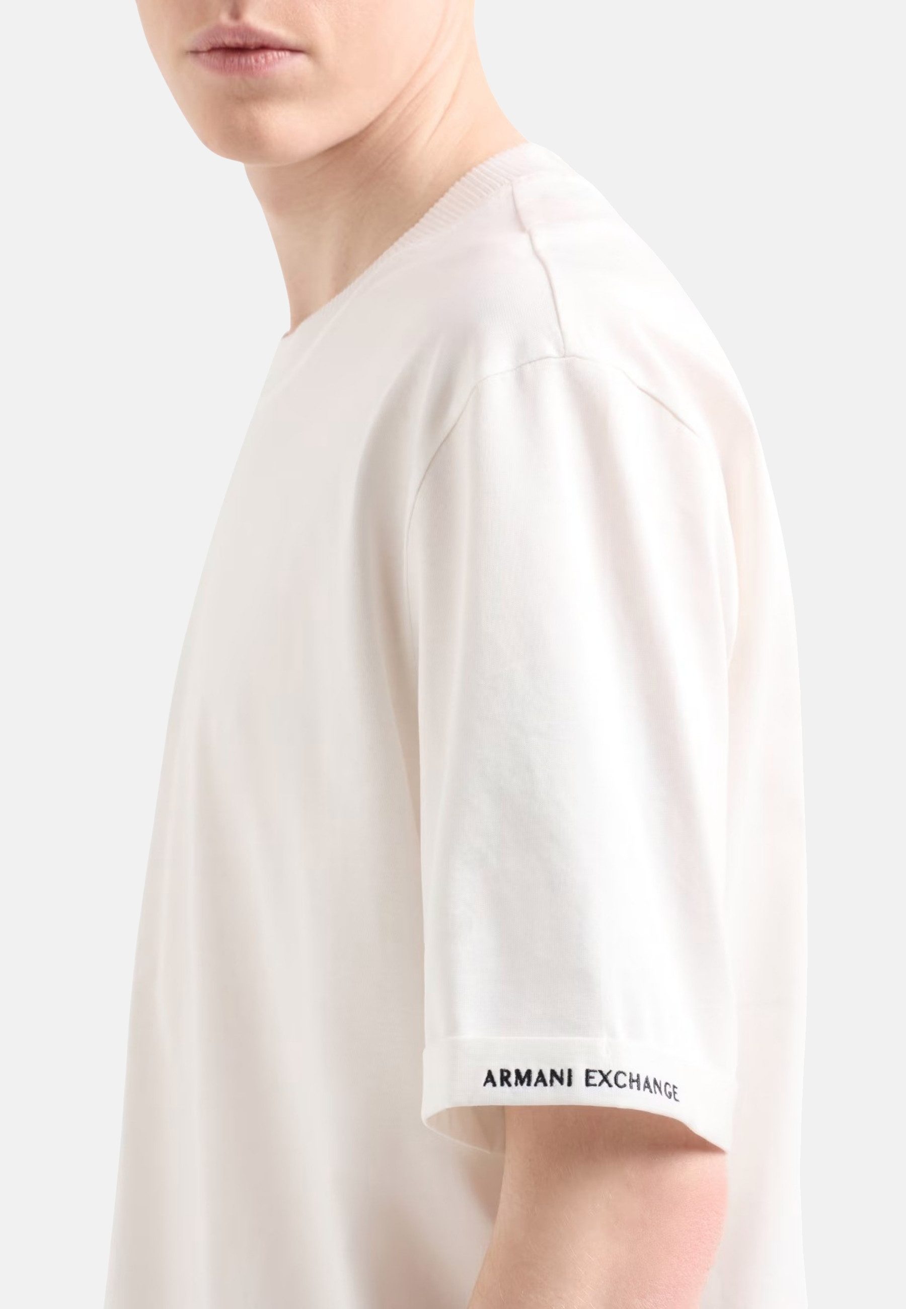 AIX ARMANI EXCHANGE T-Shirt T-Shirt Kurzarmshirt (1-tlg., 1)
