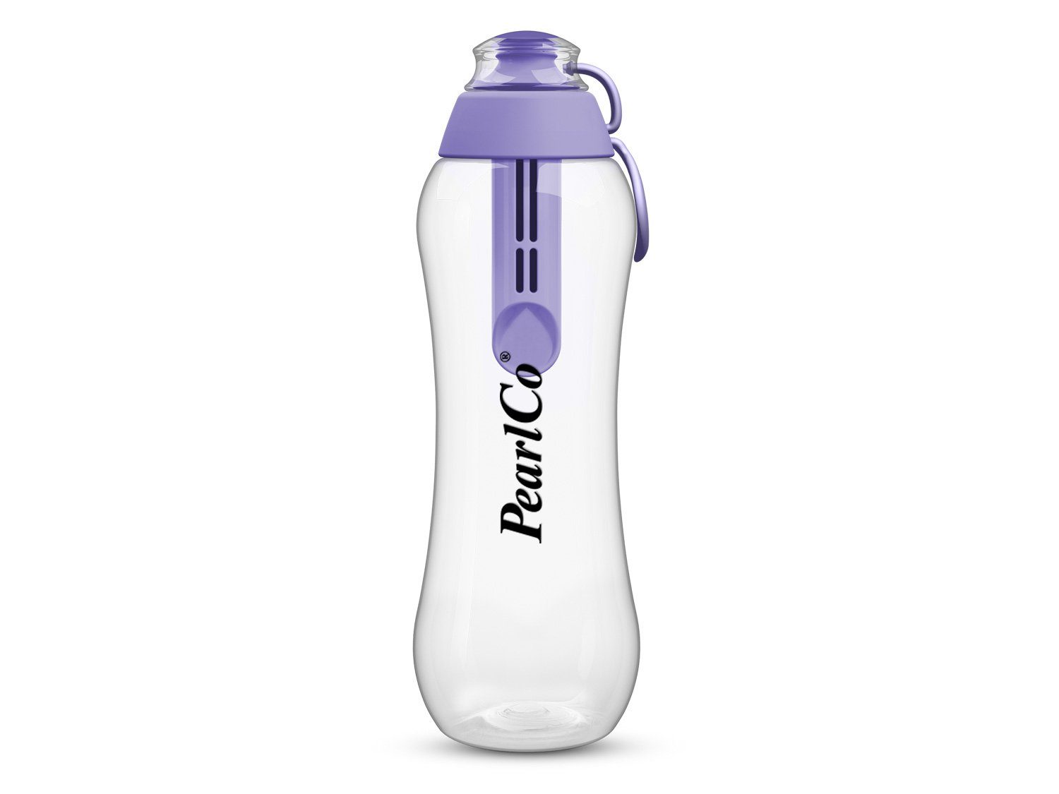 Trinkflasche 0,5 Filter Mit Liter lila Trinkflasche PearlCo PearlCo