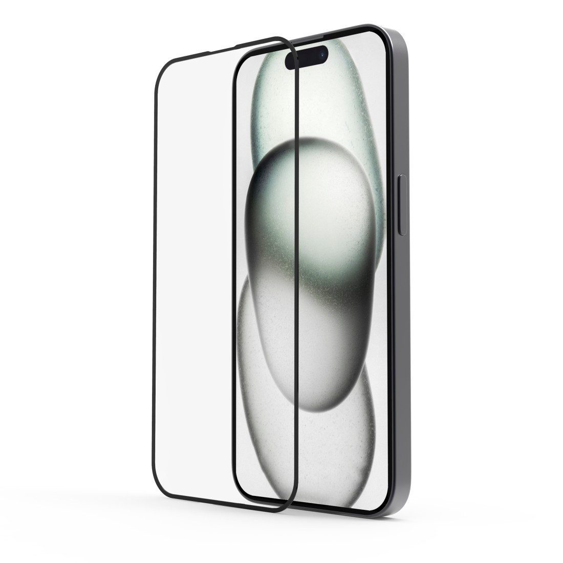 Displayschutzglas Displayschutzglas für iPhone 15 (Panzerglas, D3O, Montagehilfe)