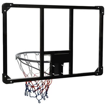 vidaXL Basketballkorb Basketballkorb Transparent 90x60x2,5 cm Polycarbonat