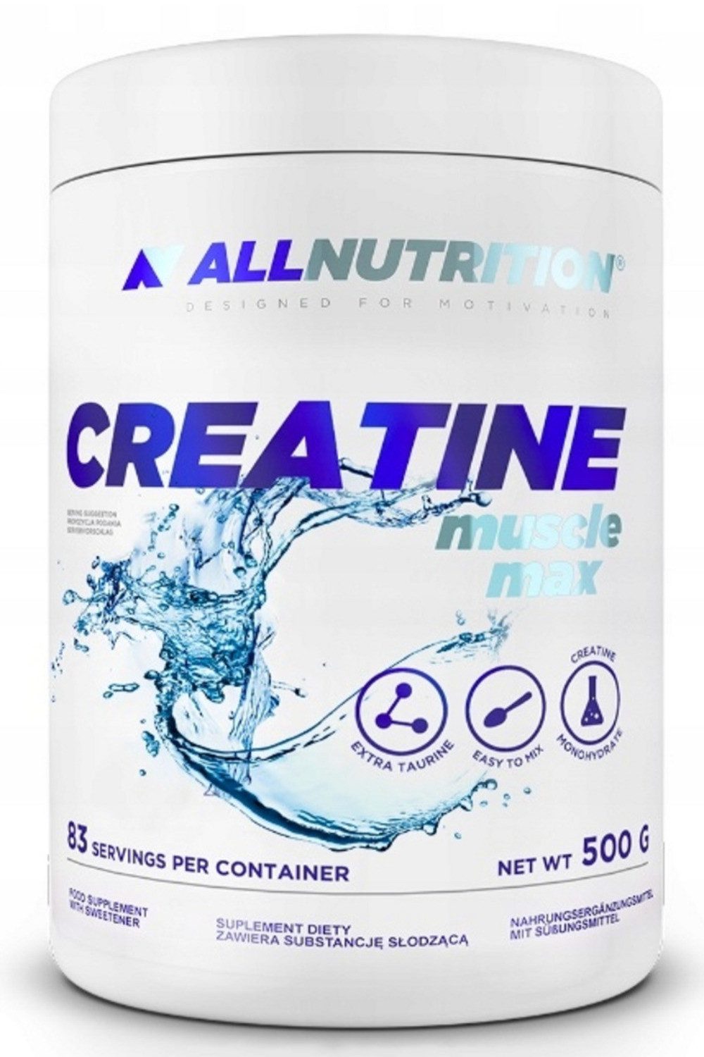 ALL NUTRITION Allnutrition Creatine Monohydrat Muscle Max 500g Pulver Pulver