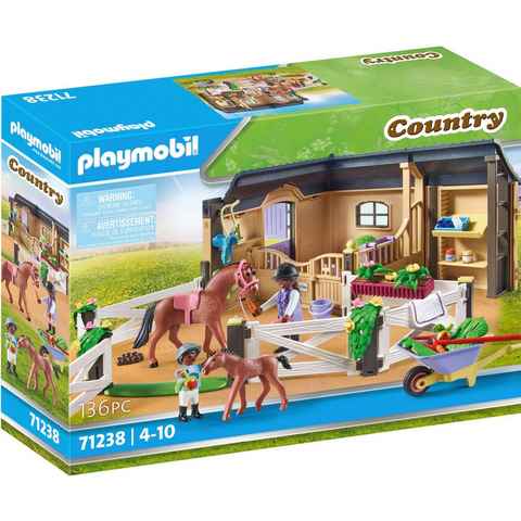 Playmobil® Konstruktions-Spielset Reitstall (71238), Country, (136 St), Made in Germany