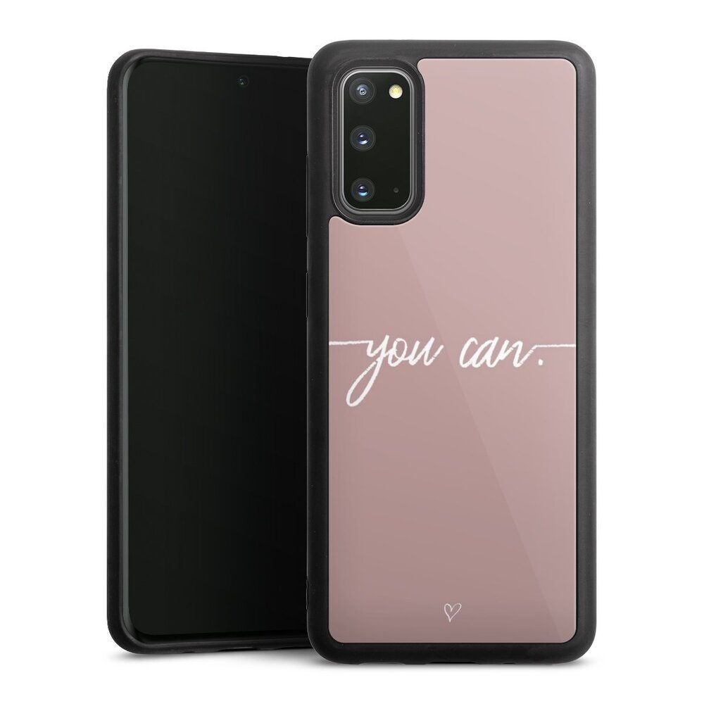 DeinDesign Handyhülle Spruch Sprüche Motivation You Can, Samsung Galaxy