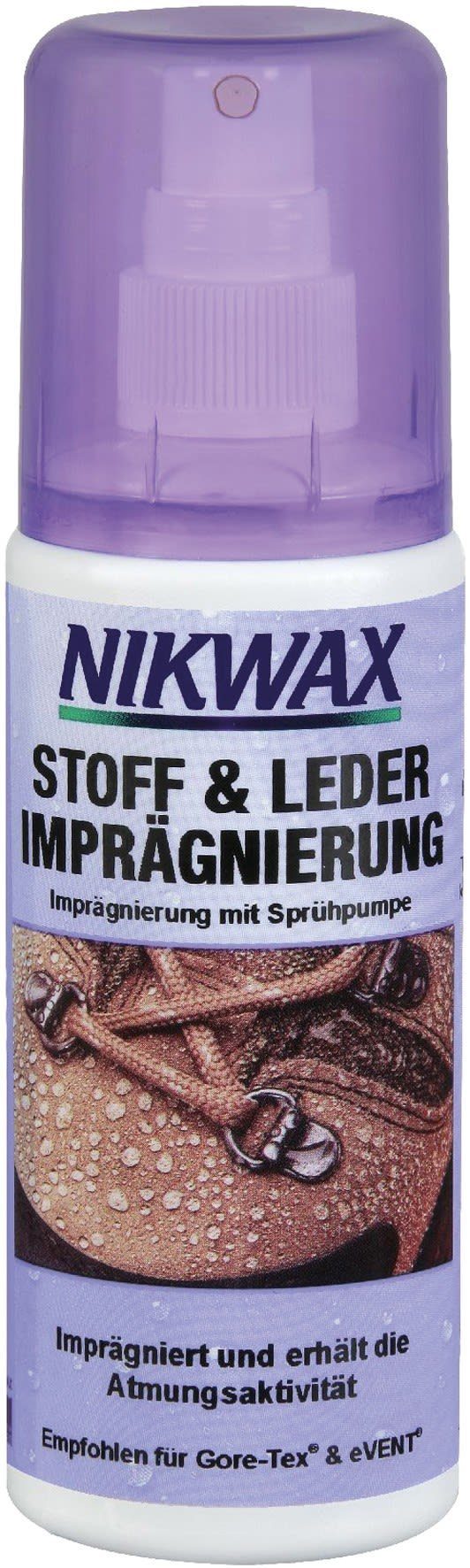 Leder Nikwax Spray VAUDE Vaude Imprägnierung Schuhputzbürste & Stoff
