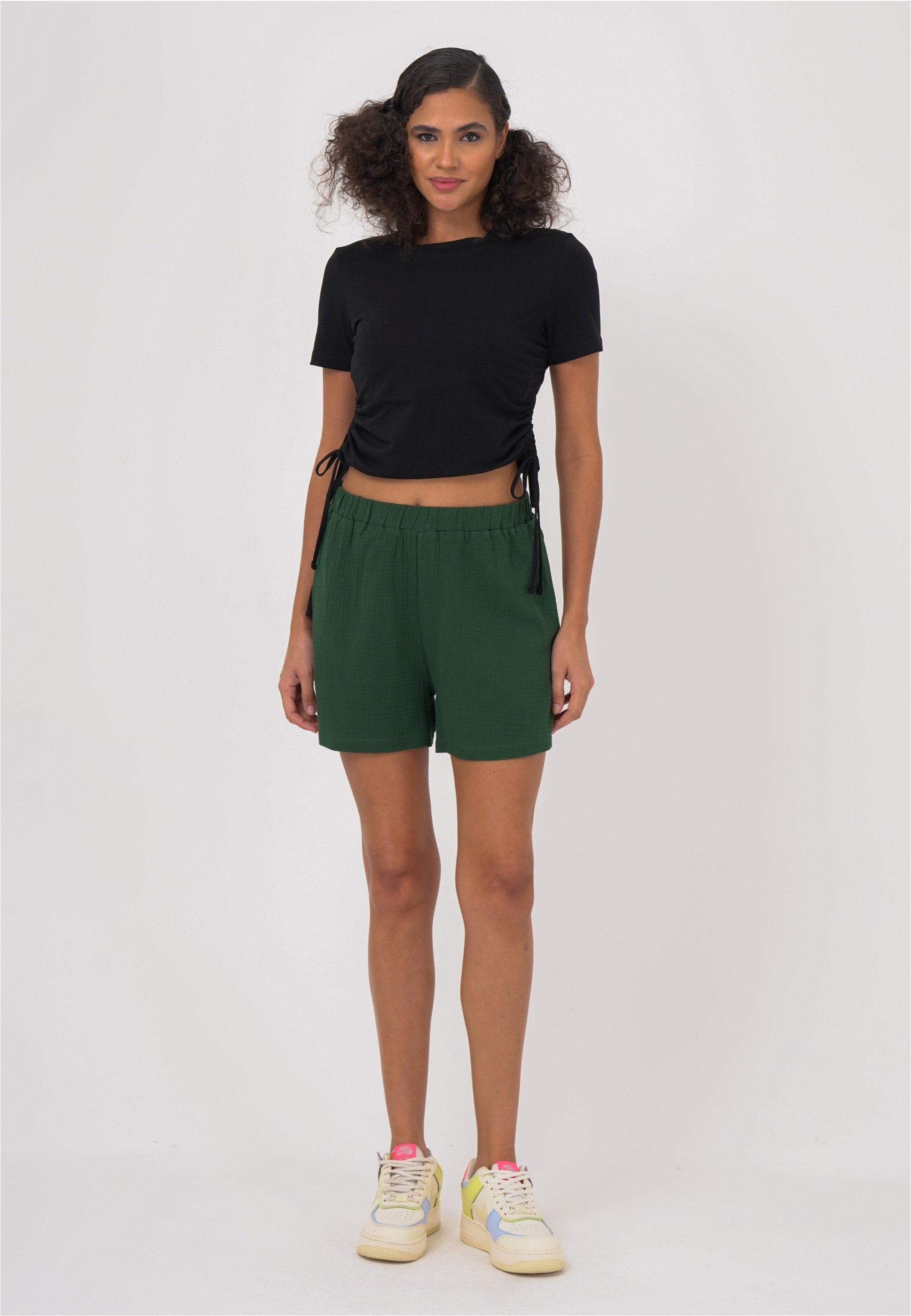 freshlions Shorts Zara (1-tlg) im einfarbigen Design – Bild 4 von 5