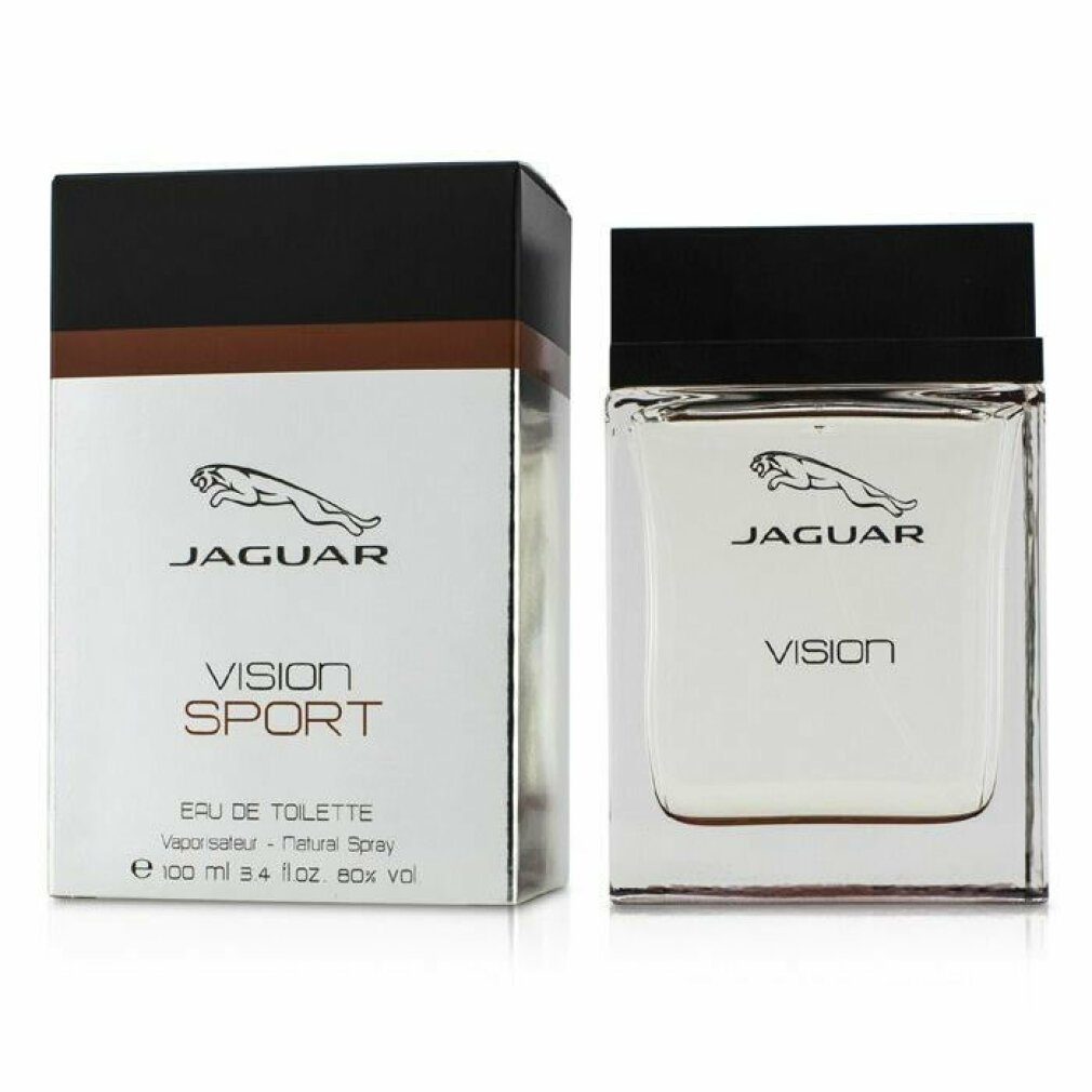 Eau Jaguar Spray Sport Vision de 100ml Toilette de Eau Toilette Jaguar