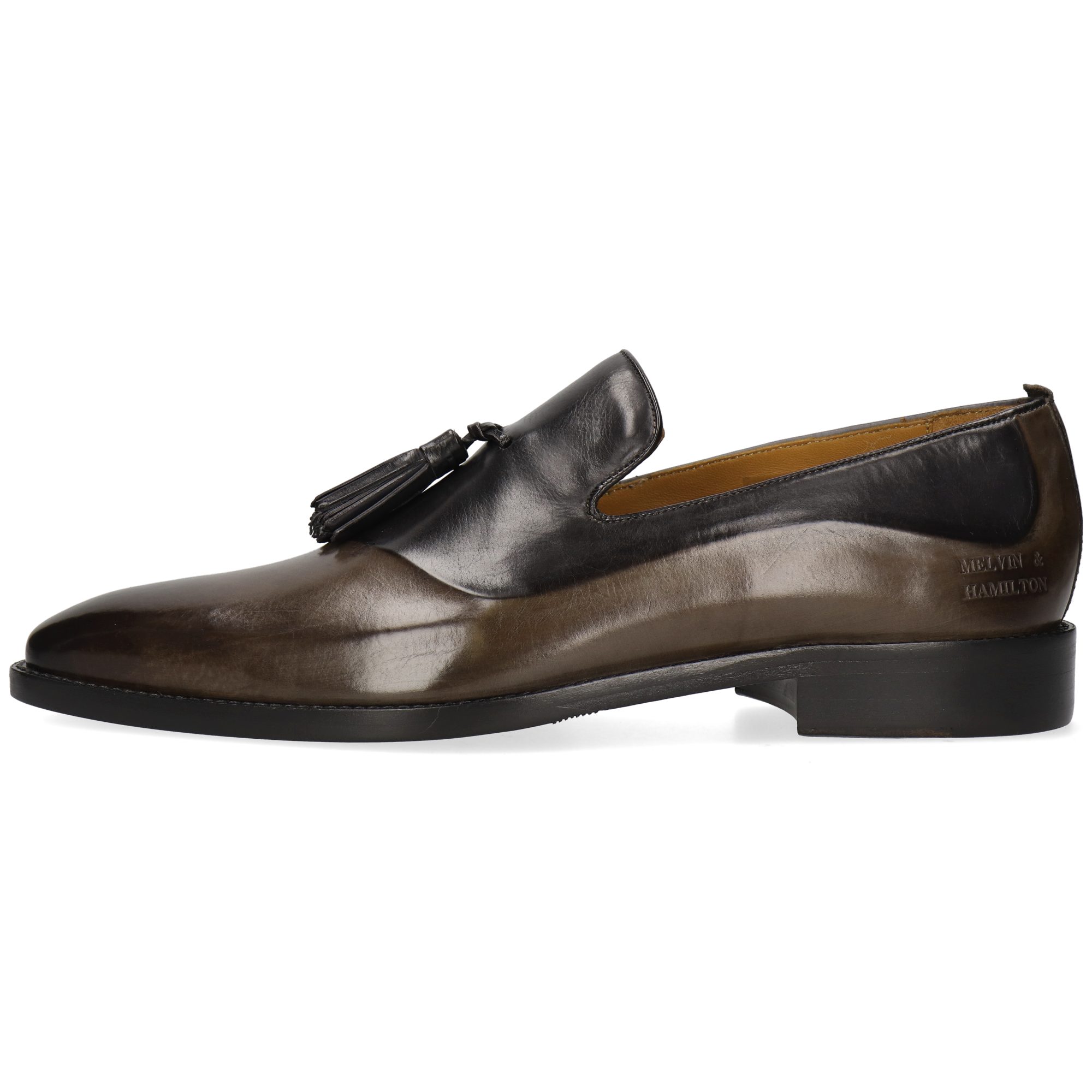 Melvin & Hamilton Leonardo 24 Leder- für Loafer Echtes Leder, Vegetabile Gerbung