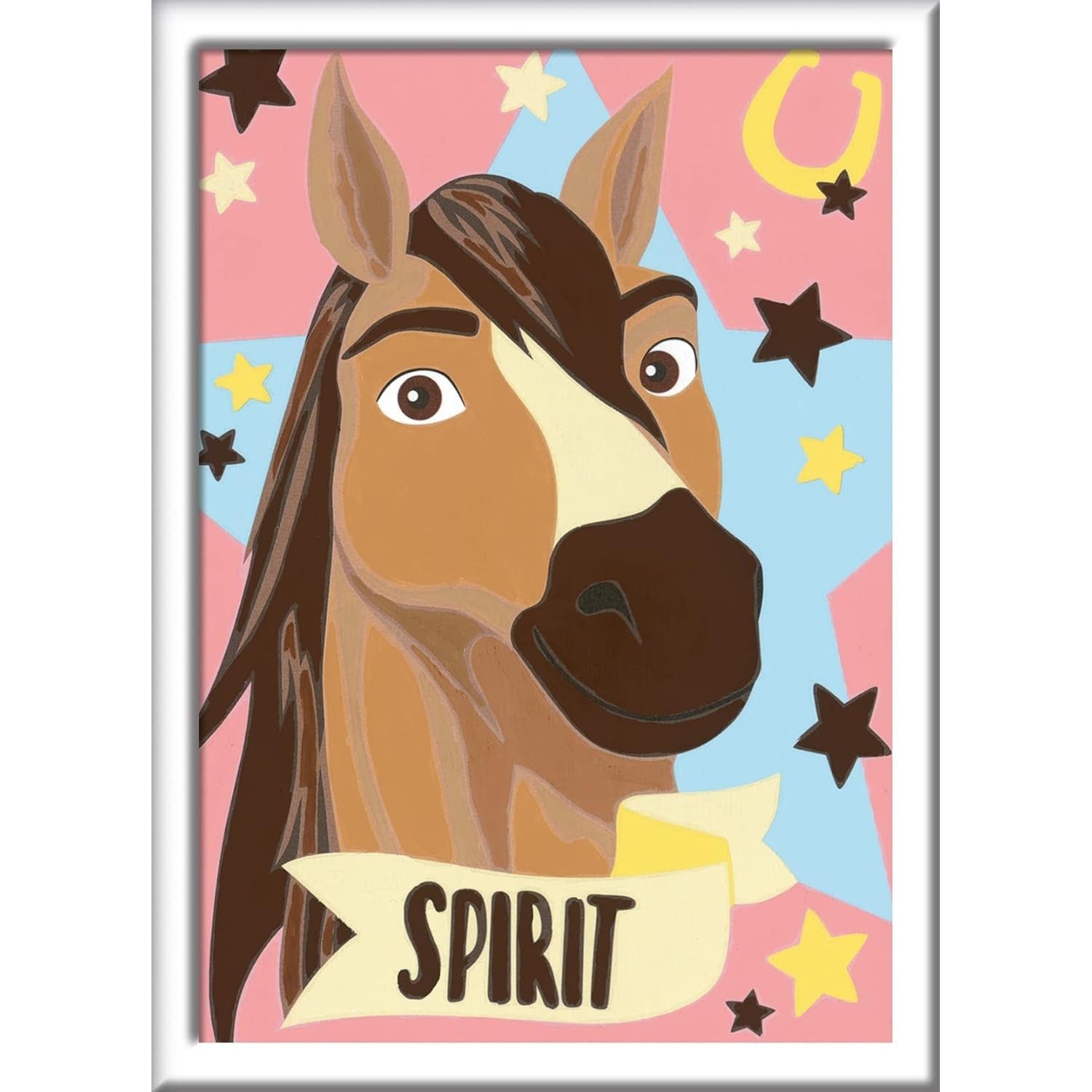 Ravensburger Malen nach Zahlen Ravensburger Malen nach Zahlen 28471 - Stolzer Spirit, Pferd Pony Acry