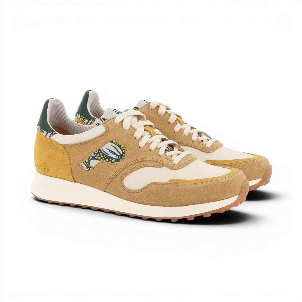Panafrica Arusha Kiwano braun Damen Sneaker
