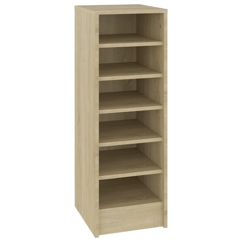 vidaXL Schuhschrank 315 x 35 x 90 cm Schuhschrank Sonoma Eiche 31,5x35x90 cm Spanplatte