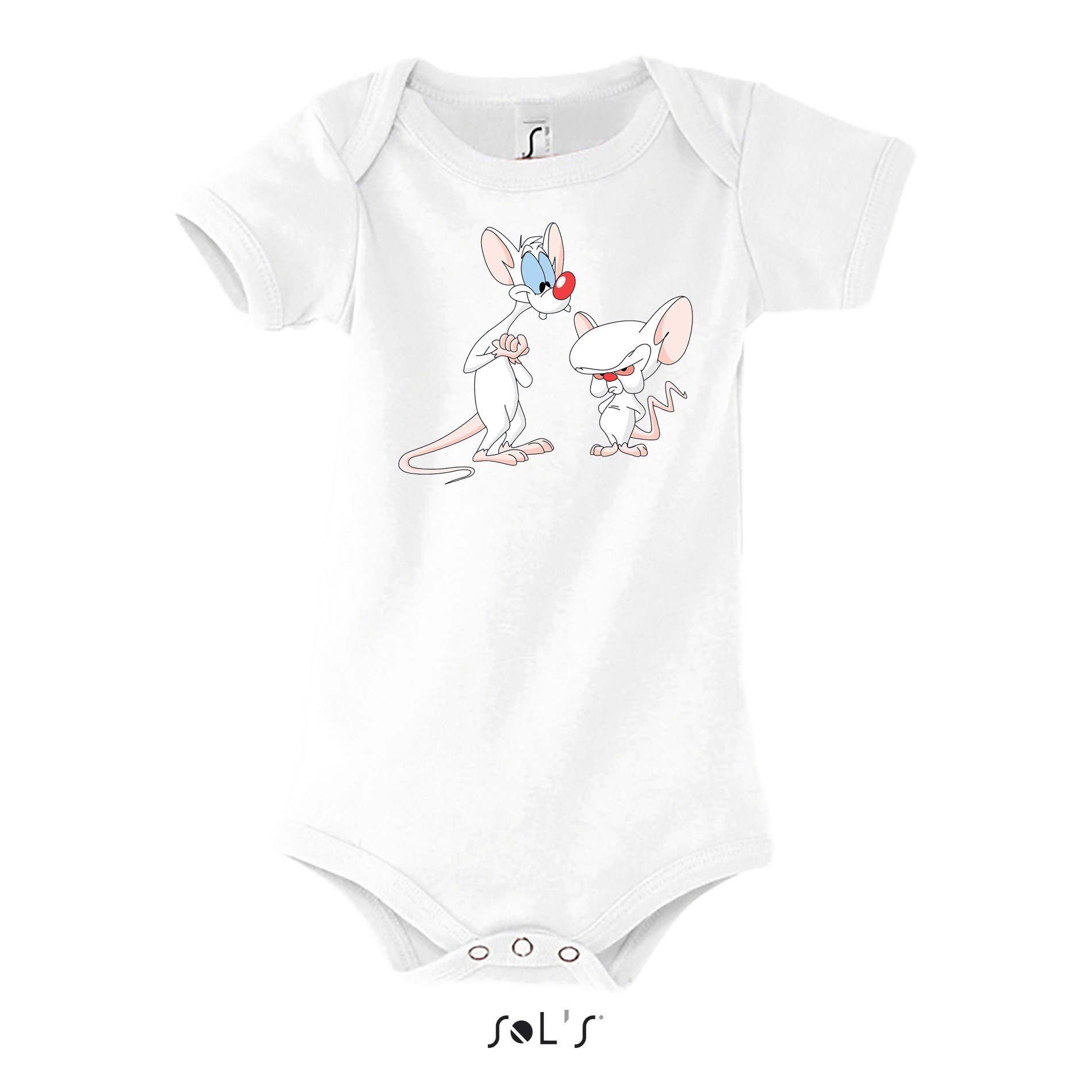 Strampler Kinder Pinkybrain Baby