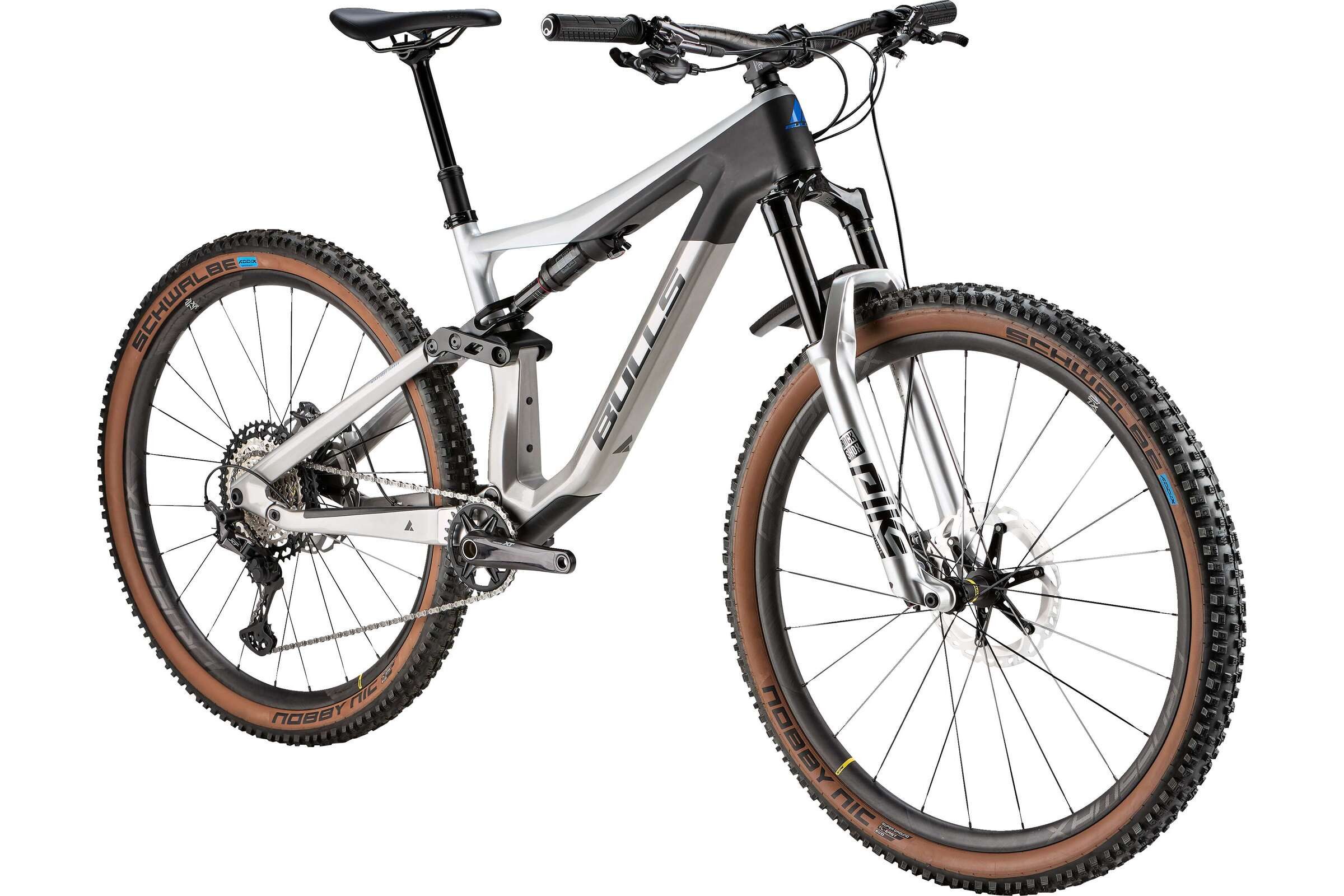 Bulls Mountainbike Bulls Wild Ronin Team 29'' grau 2025, 12 Gang Shimano Deore XT RD-M8100 shadow+, Kettenschaltung