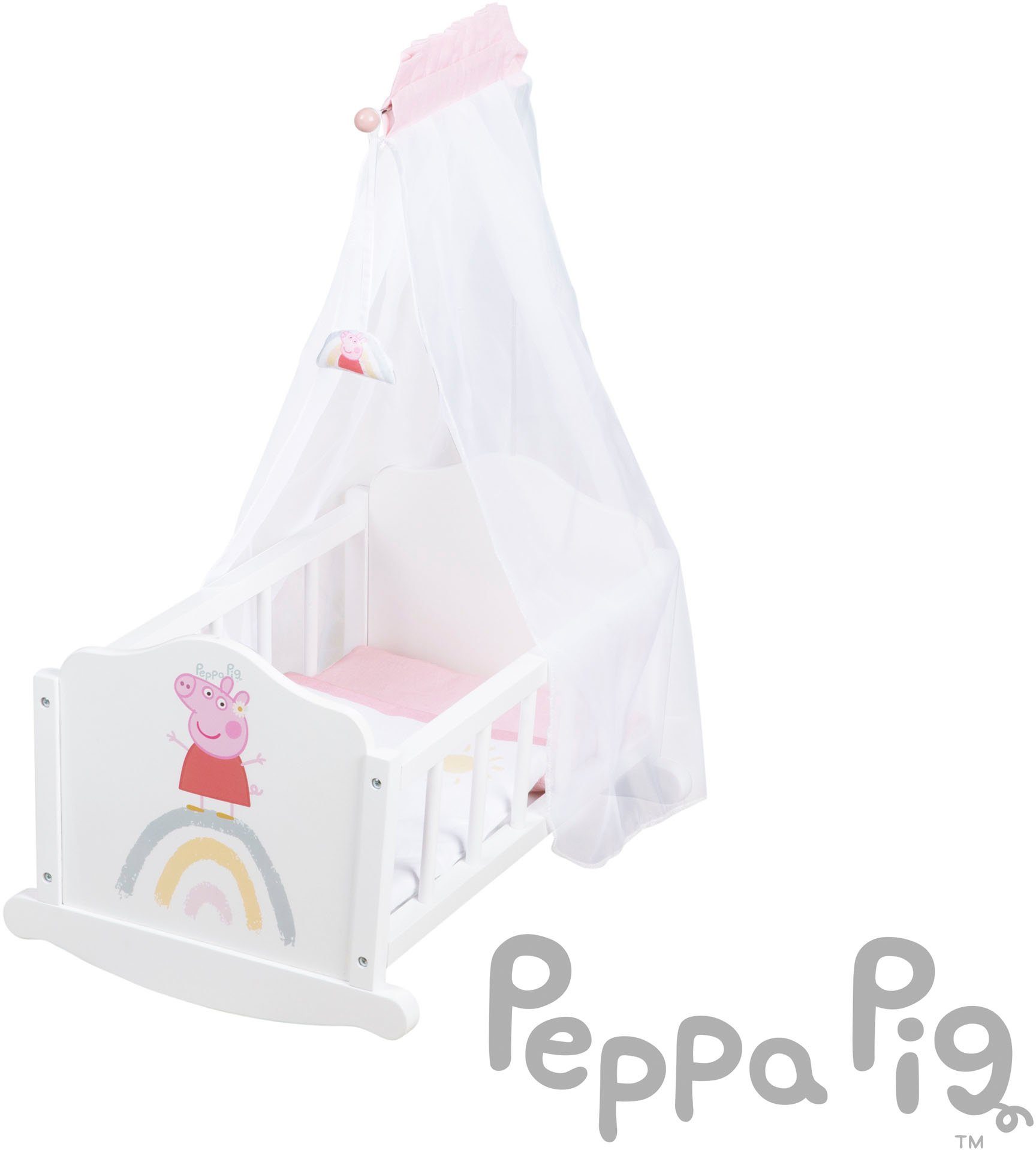 roba® Puppenwiege Peppa Pig günstig online kaufen