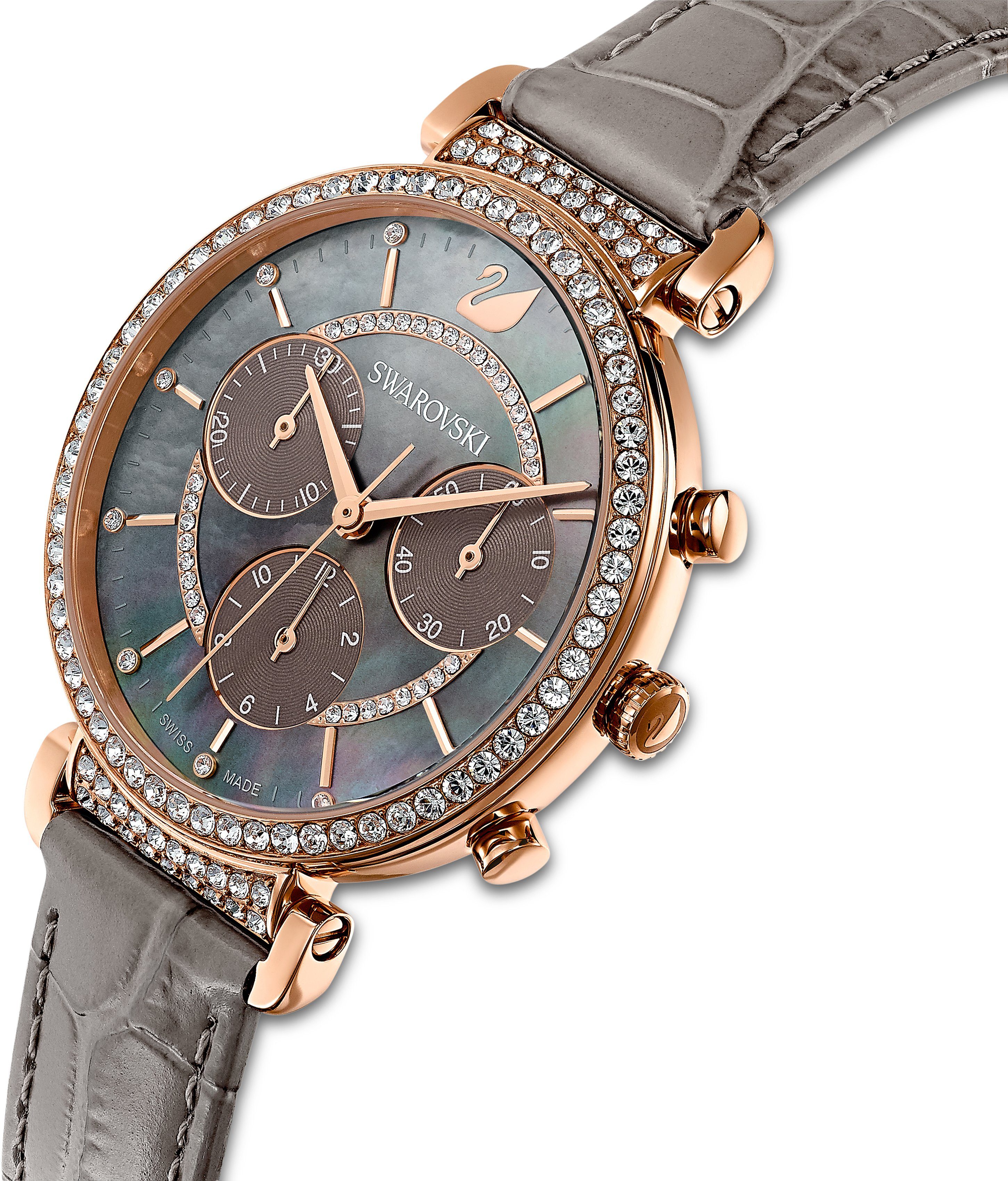 Chrono, Swarovski grau 5580348 Chronograph Passage