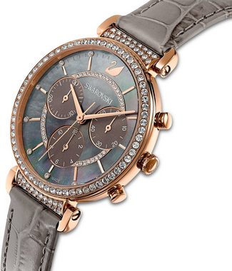 Swarovski Chronograph Passage Chrono, 5580348, Armbanduhr, Quarzuhr, Damenuhr, Swarovski-Kristalle, Swiss Made