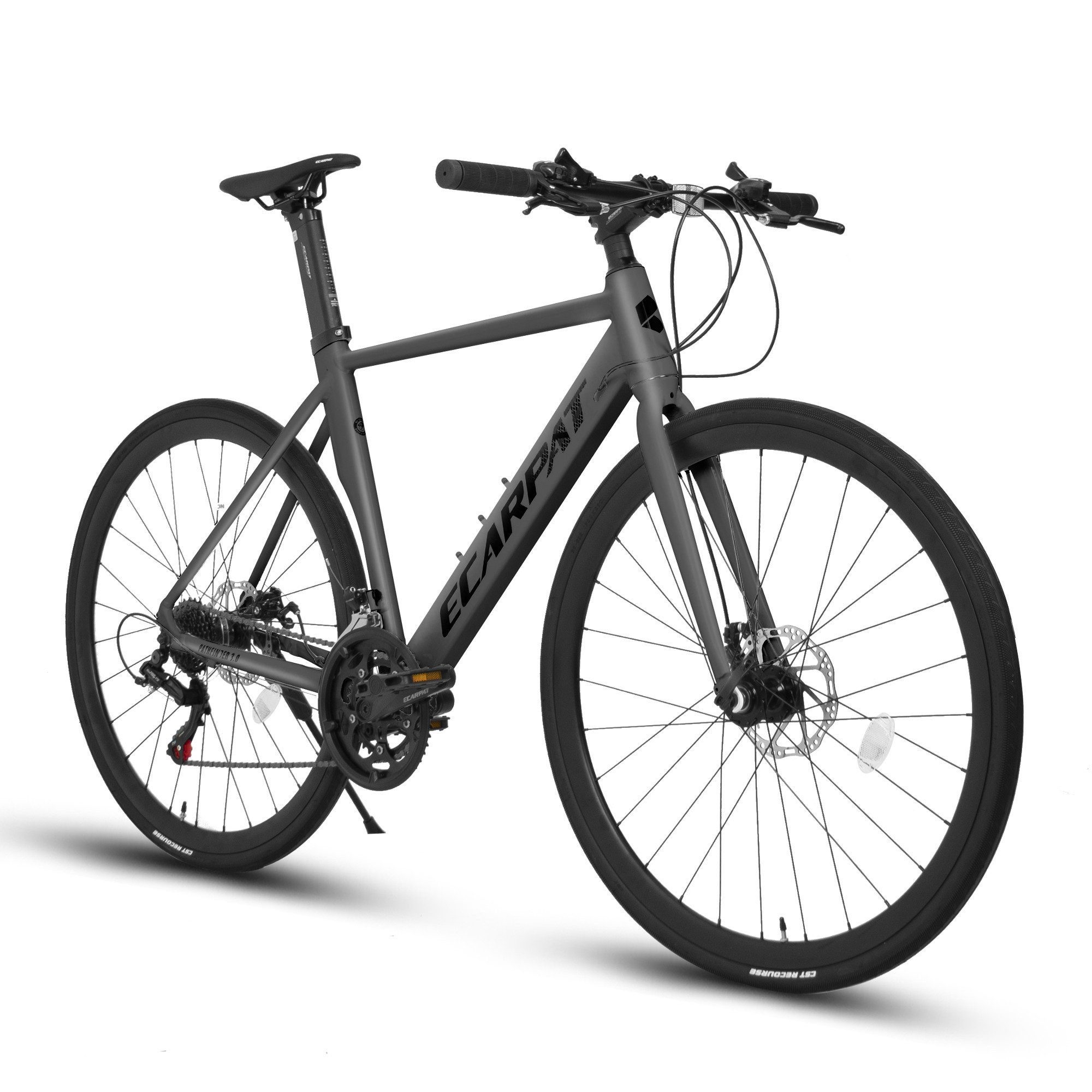 CARPAT SPORT Cityrad 28 Zoll Fahrrad für Herren Damen, 14 Gang Shimano Tourney Schaltwerk, Citybike Fahrrad Bike