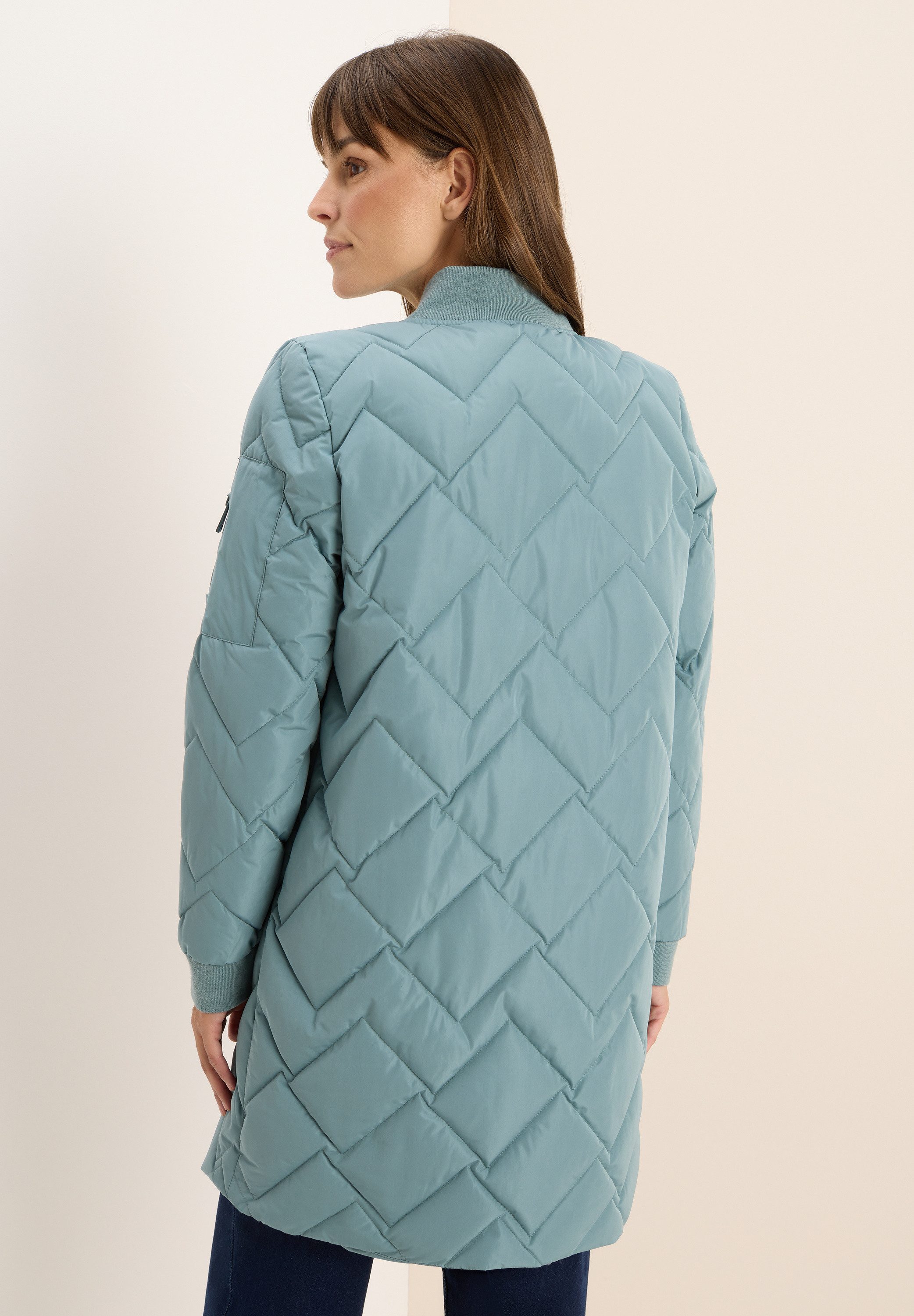 CECIL Steppmantel aus elastischem Materialmix günstig online kaufen