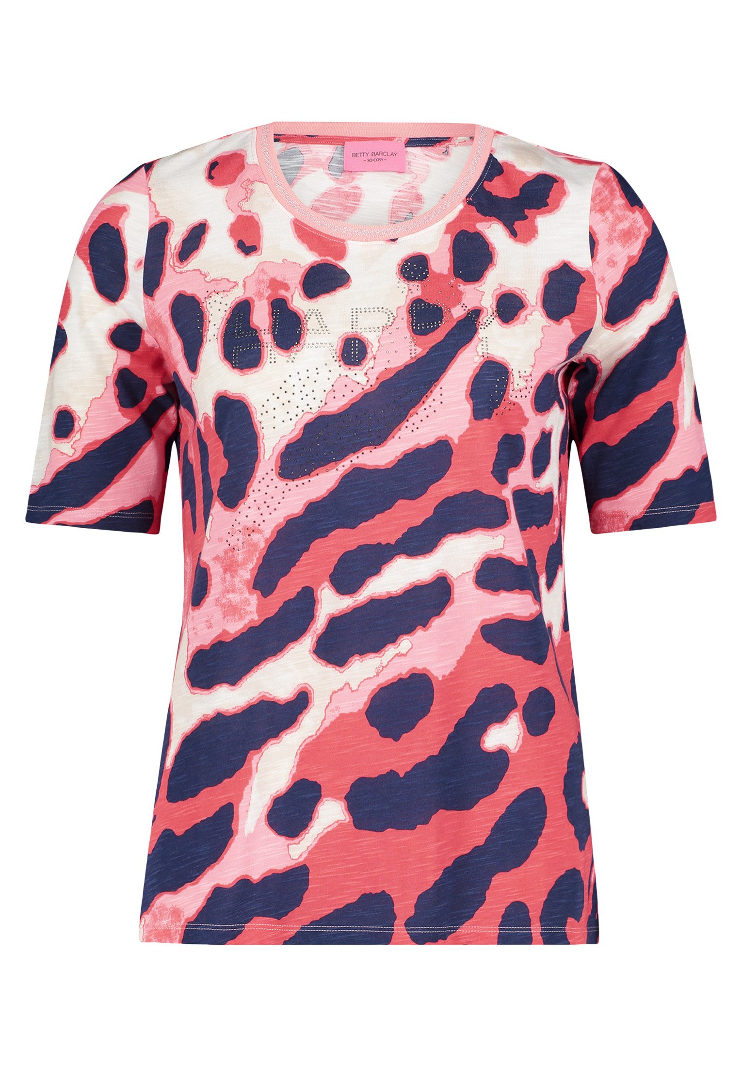 Betty Barclay Kurzarmshirt "Damen Casual-Shirt mit Tunnelzug" 1 Stk. tlg. R günstig online kaufen