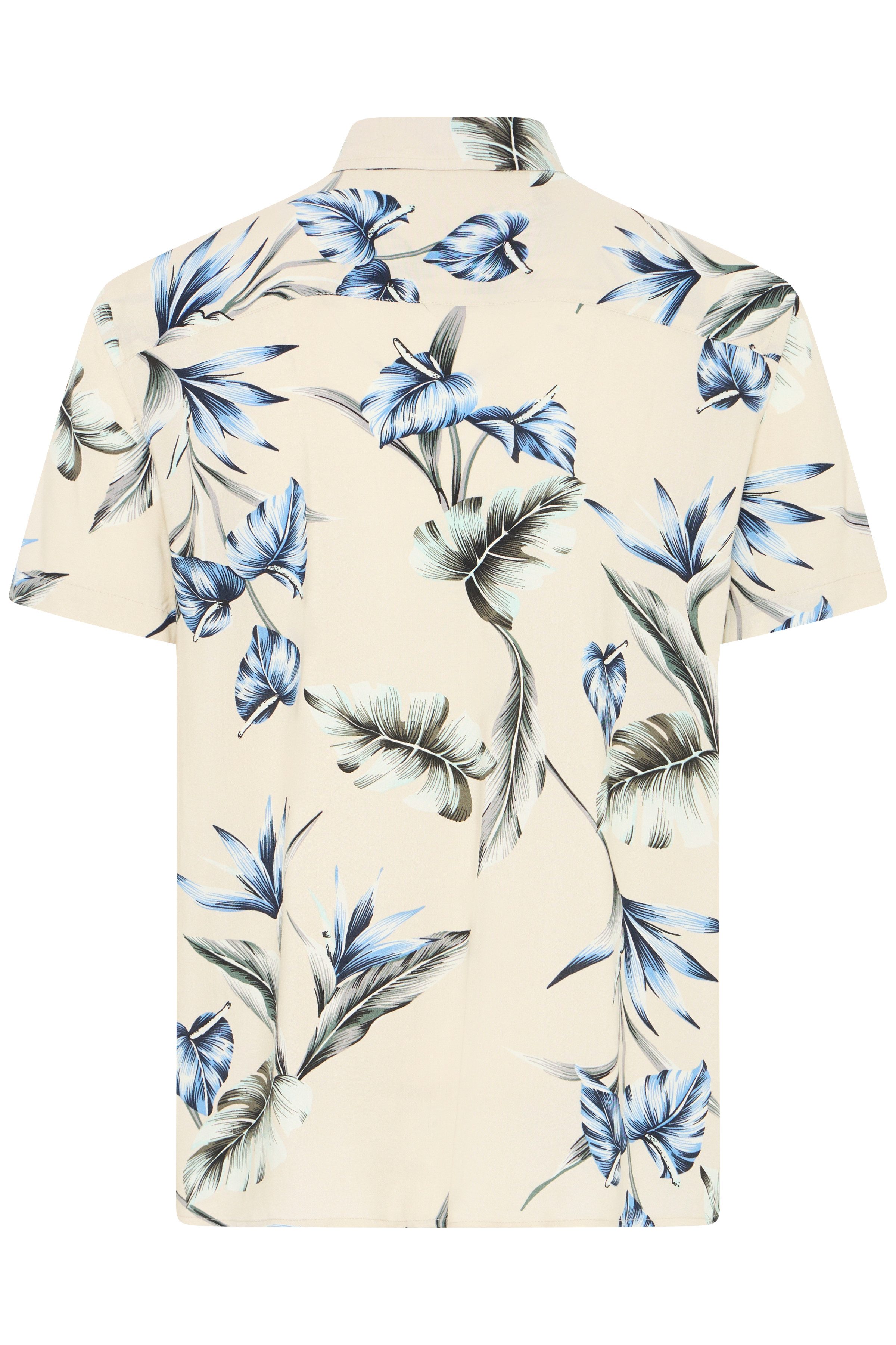 Blend Kurzarmhemd BHAMELO SHIRT PRINT lockere Passform, mit geblümtem Print, aus Viskose