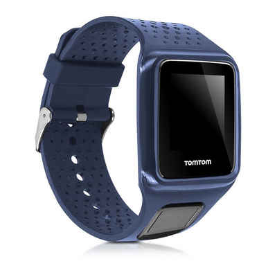 kwmobile Uhrenarmband Armband für TomTom Runner 1 / Multi-Sport, Ersatzarmband Fitnesstracker - Fitness Band Silikon
