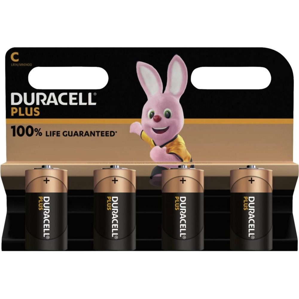 Duracell Plus-C K4 Baby-Batterien. Batterie