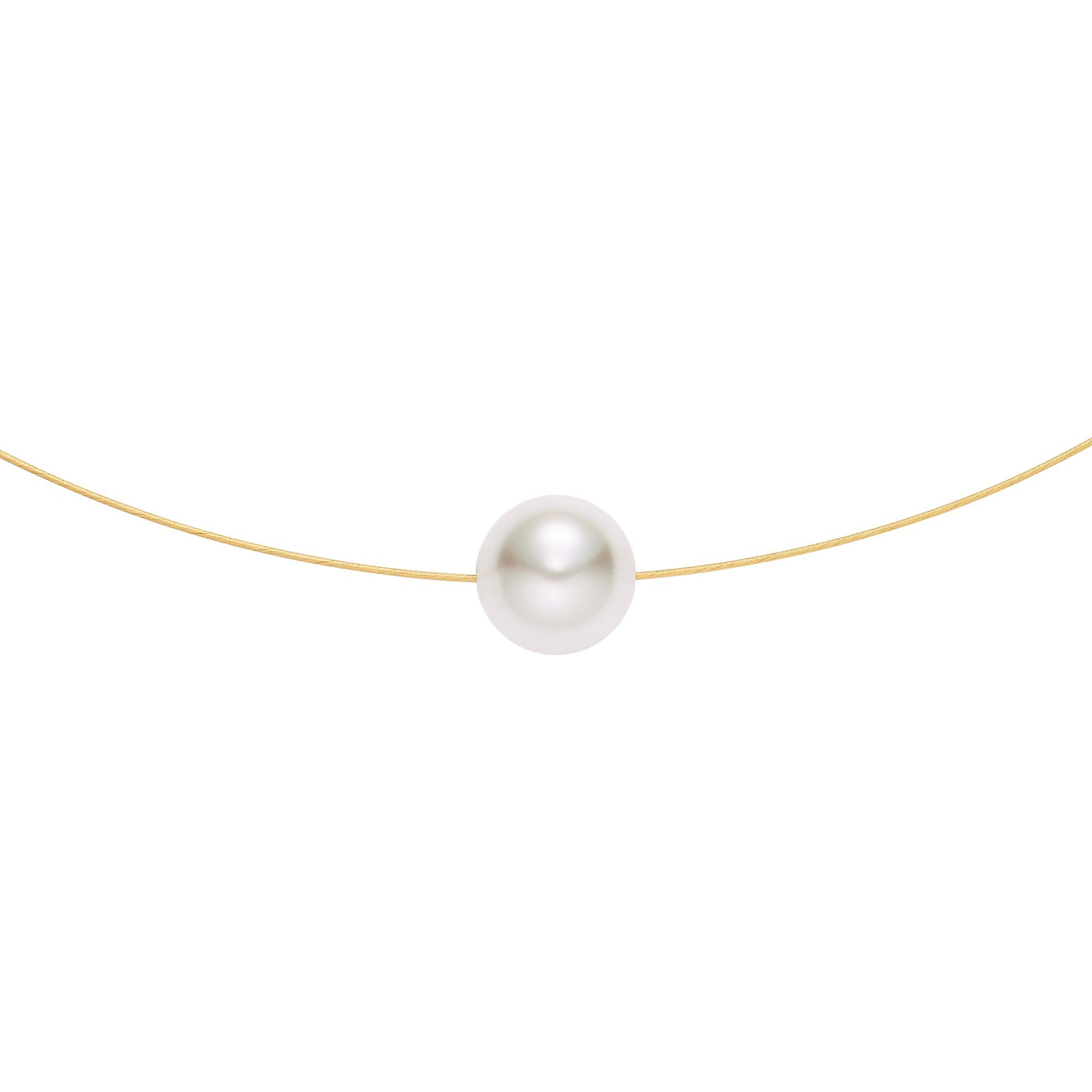 Heideman Collier Perlenkette goldfarbend (inkl. Geschenkverpackung), mit  einer Perle