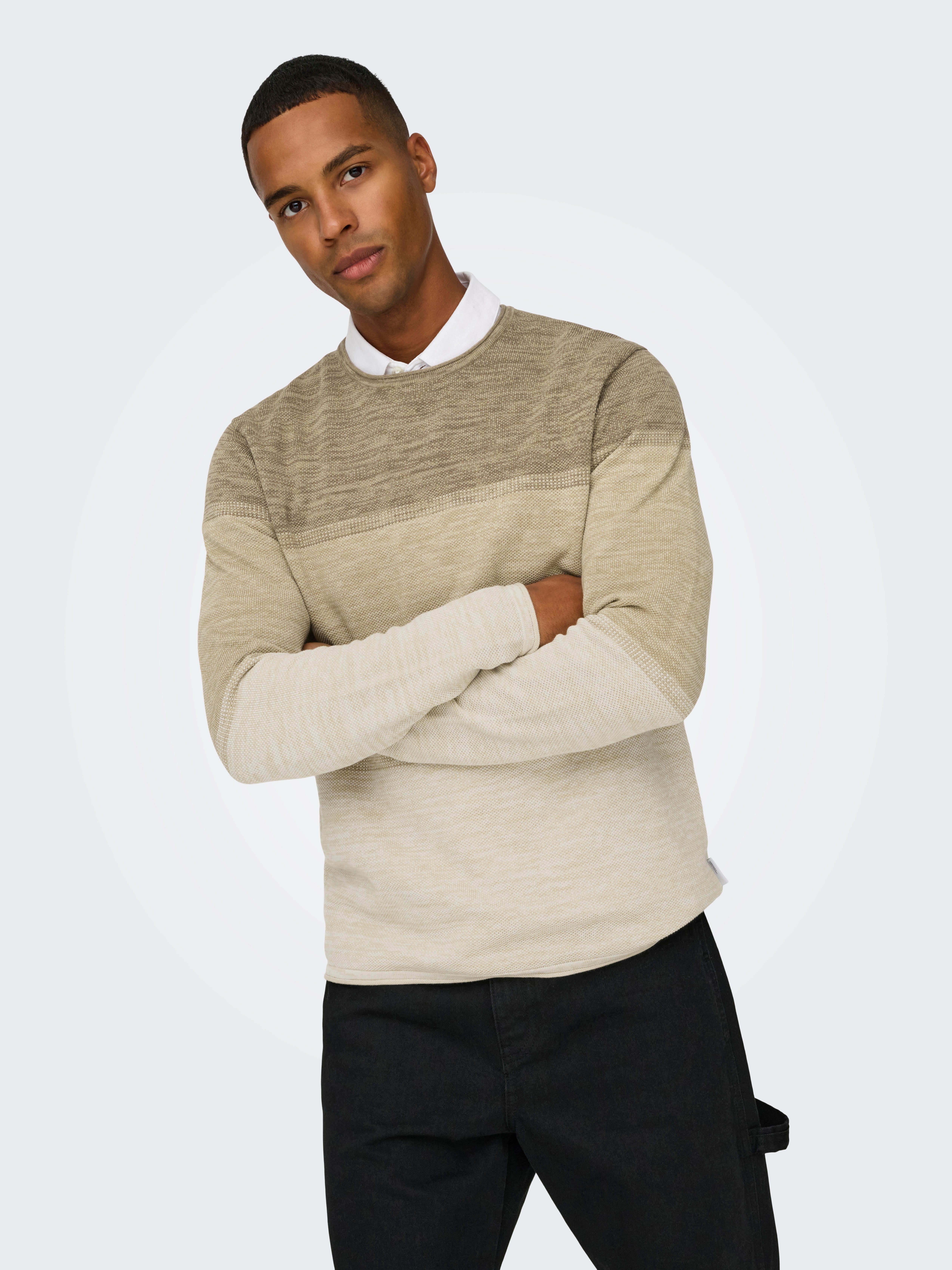 Strickpullover ONSFELIX REG 12 CREW KNIT NOOS