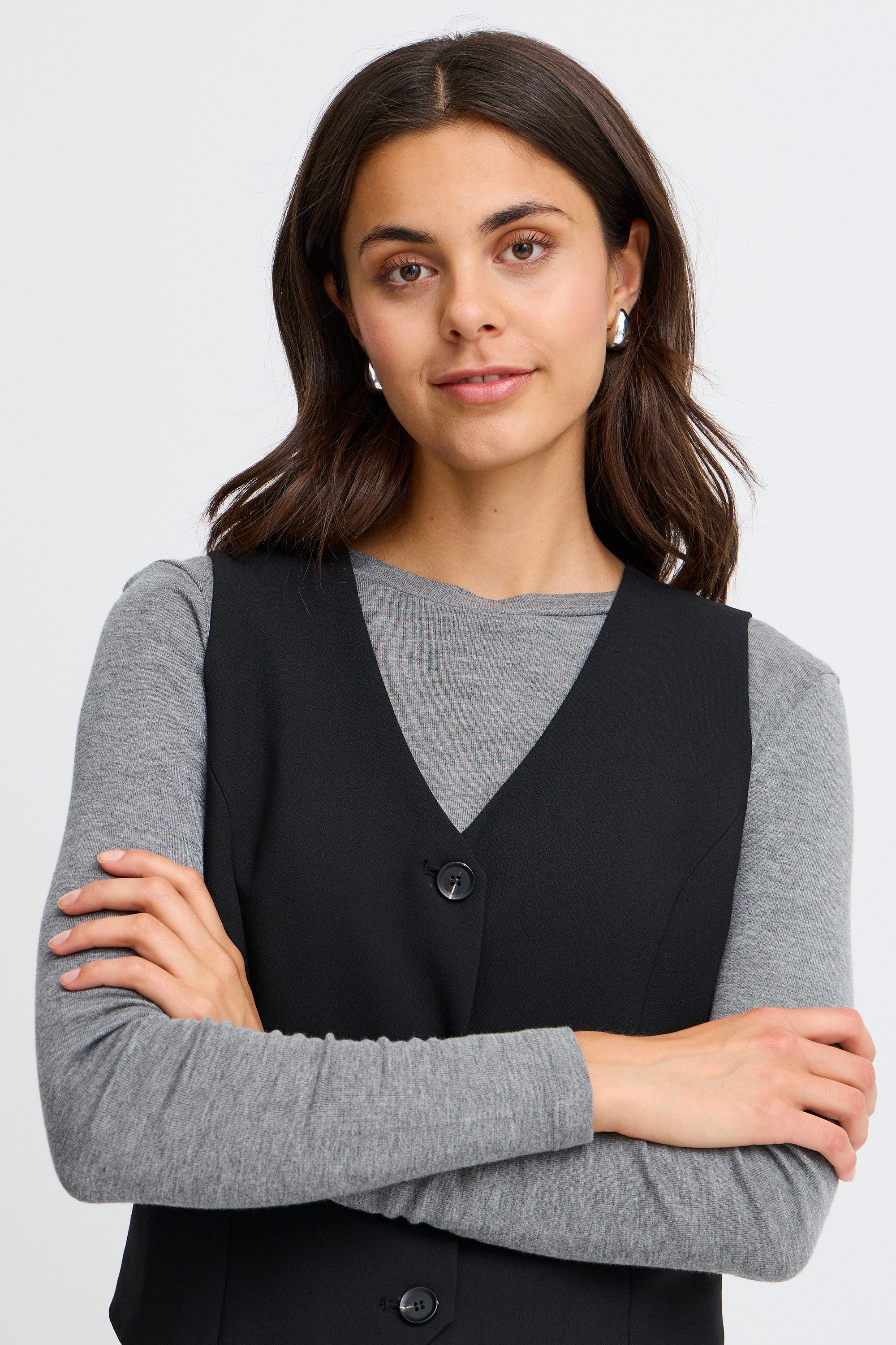 fransa Shirtweste Weste FRABIGAIL