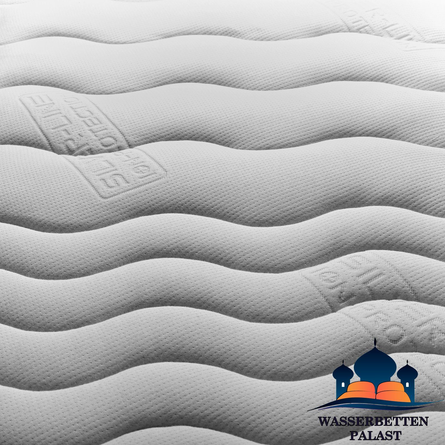 Wasserbetten-Palast, Wasserbett Premium Comfort Wasserbettbezug Silver-Line ION-Protection