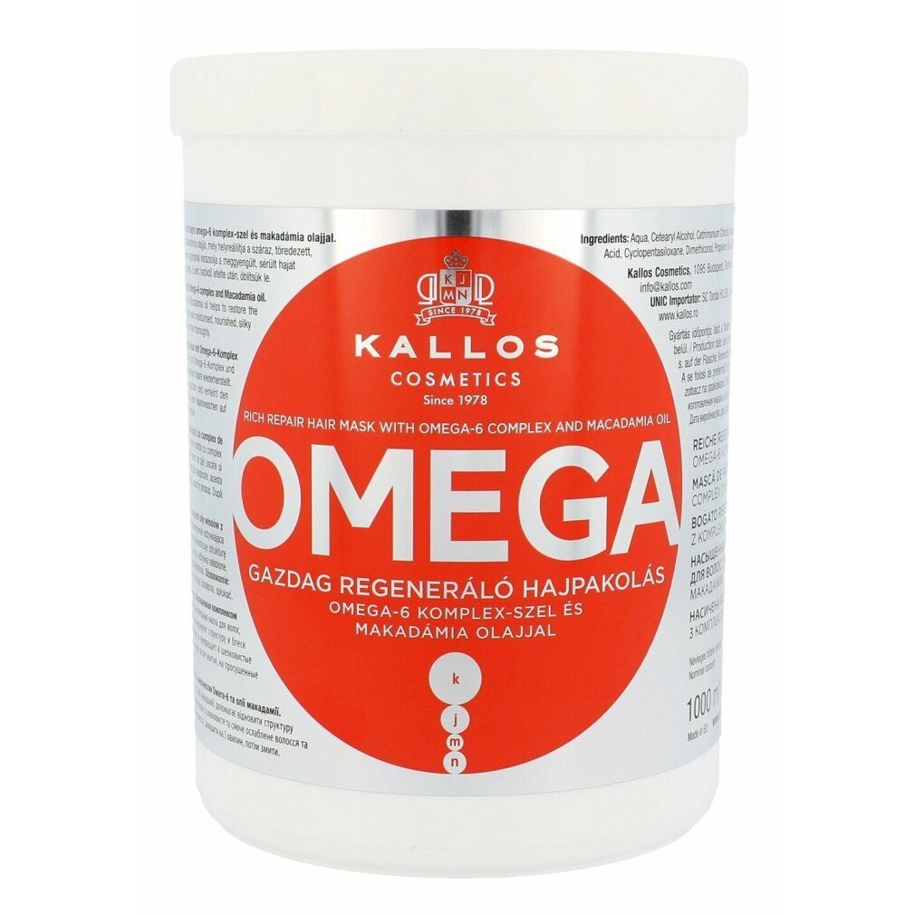 Kallos Cosmetics Haarkur Kallos Cosmetics Hair Omega Maske