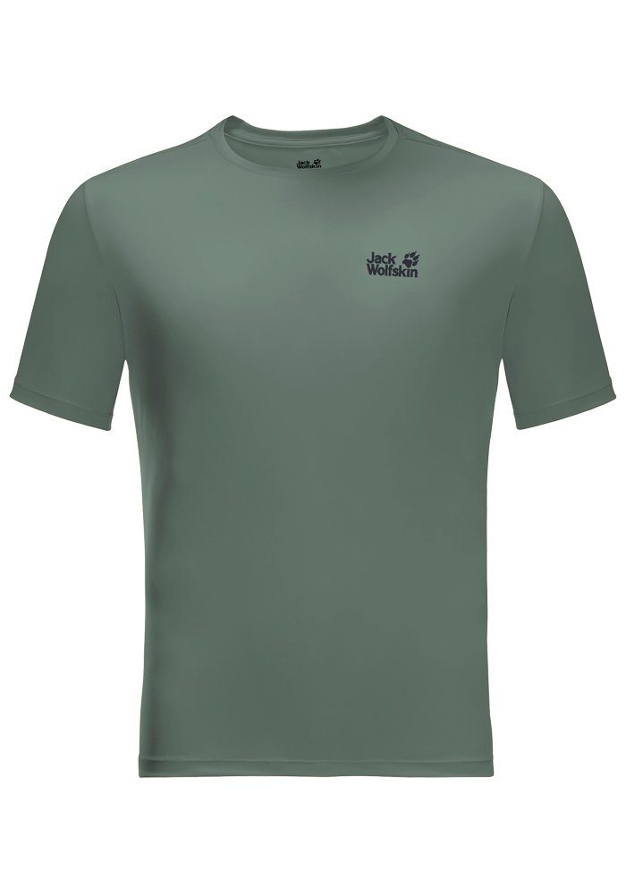TECH T T-Shirt hedge-green Jack Wolfskin M