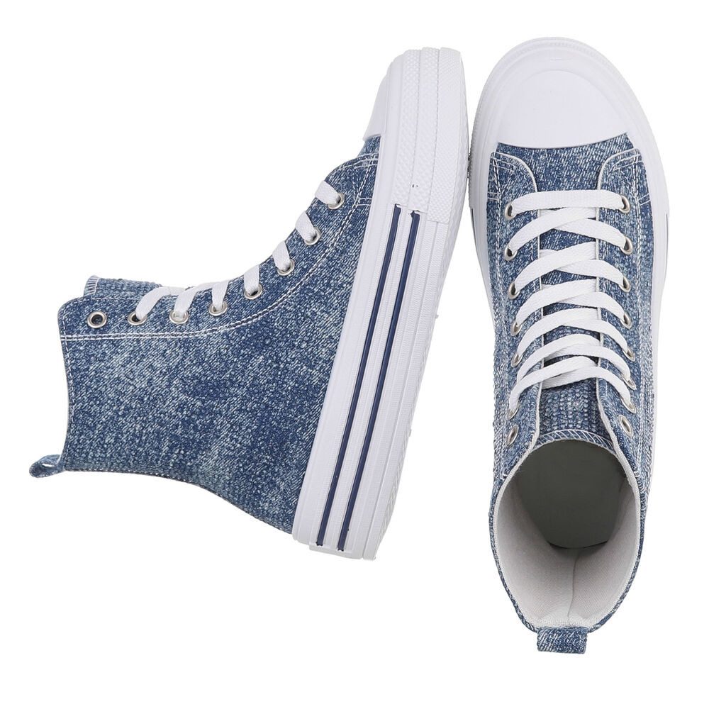 Ital-Design Hochschaft-Sneaker für Damen - Bequem und vielseitig Sneakerboo günstig online kaufen