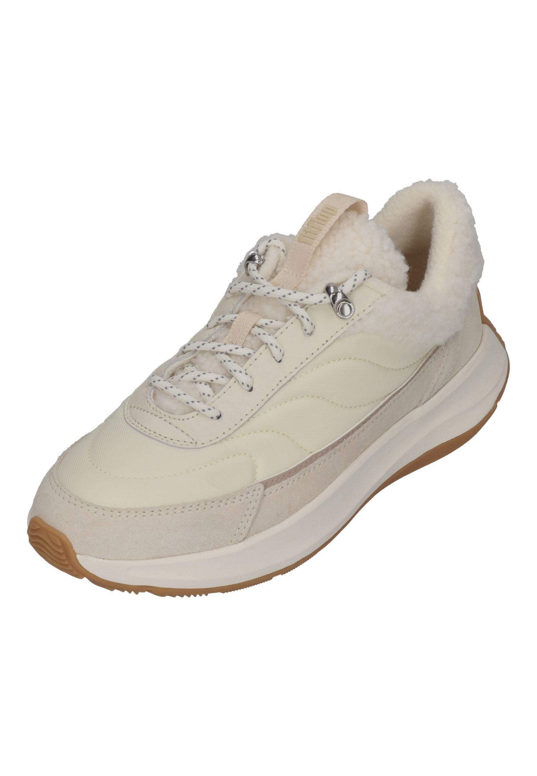 Fitflop F-MODE FLOW SHEARLING MIX Sneaker Cream Mix
