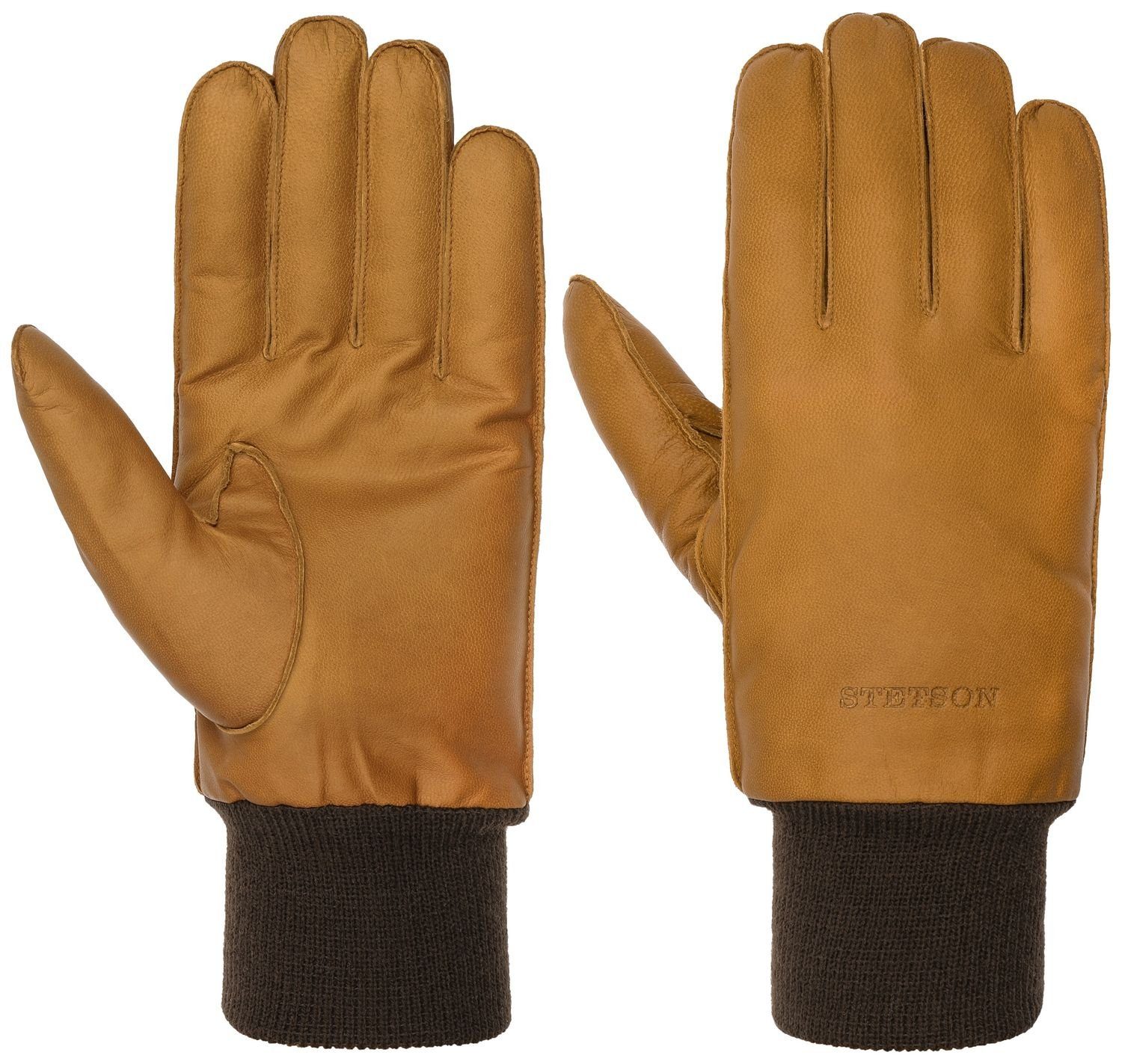 Stetson Lederhandschuhe aus Nappa-Leder