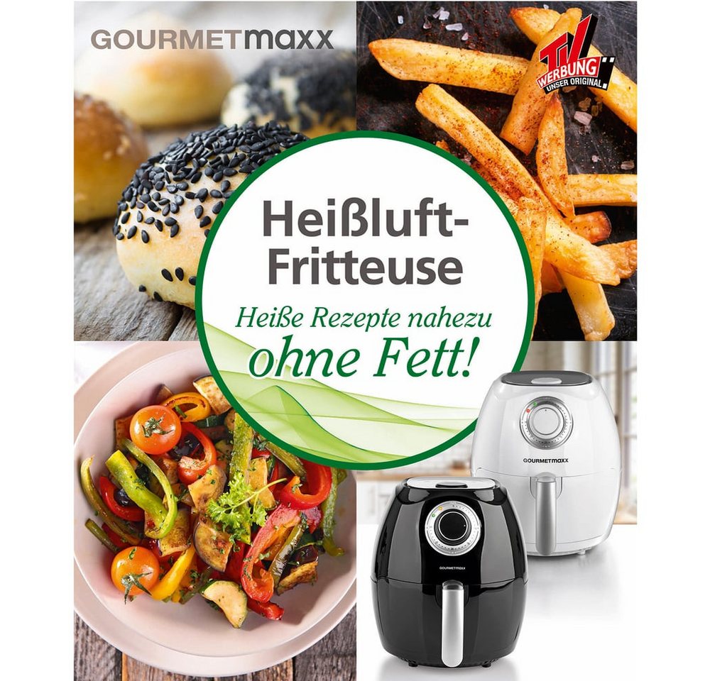 Thumbnail - GOURMETmaxx Notizbuch 70 Rezepten für Heißluft-Fritteuse