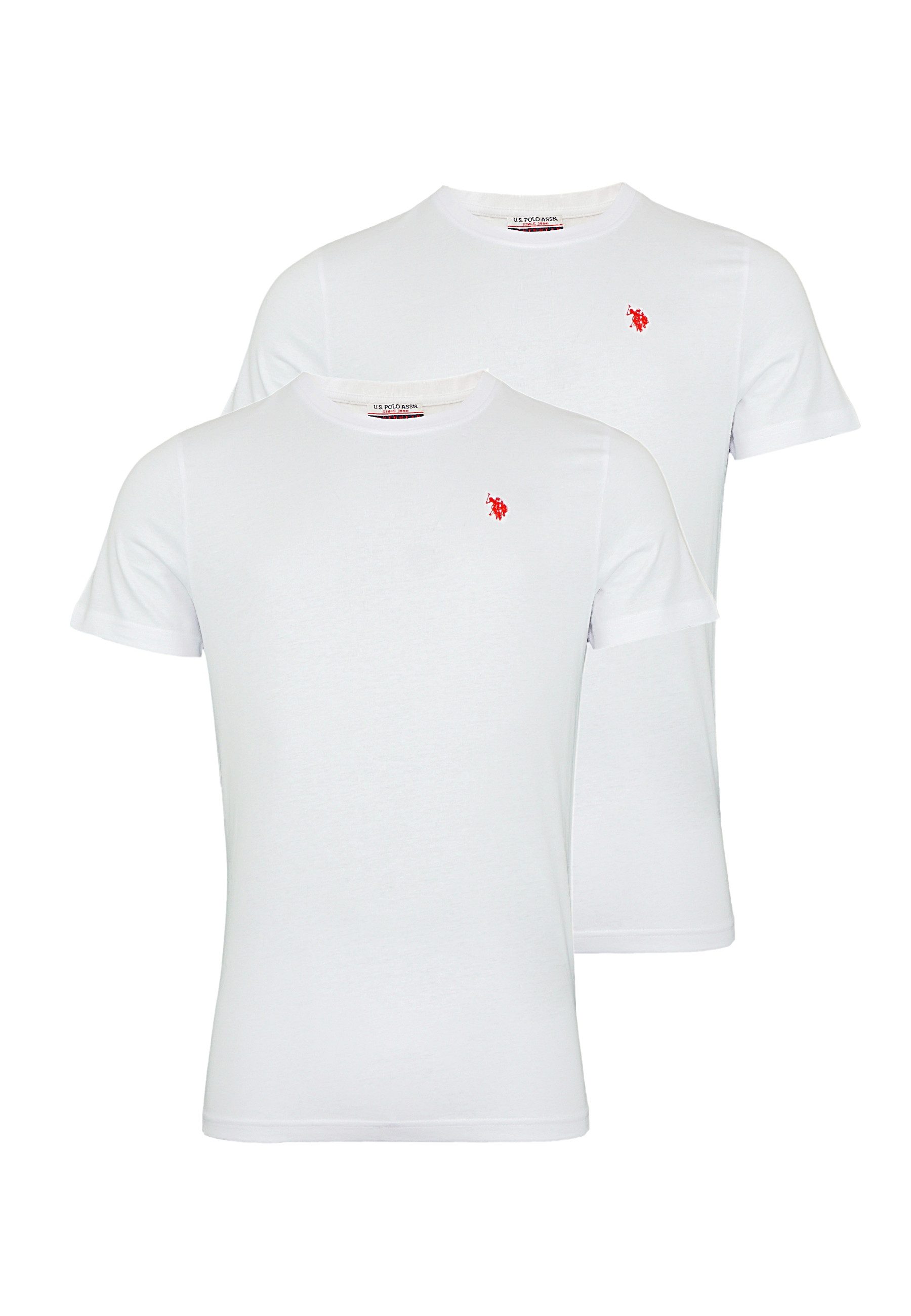 U.S. Polo Assn T-Shirt Shirt 2 Pack T-Shirts R-Neck Shortsleeve (2-tlg)