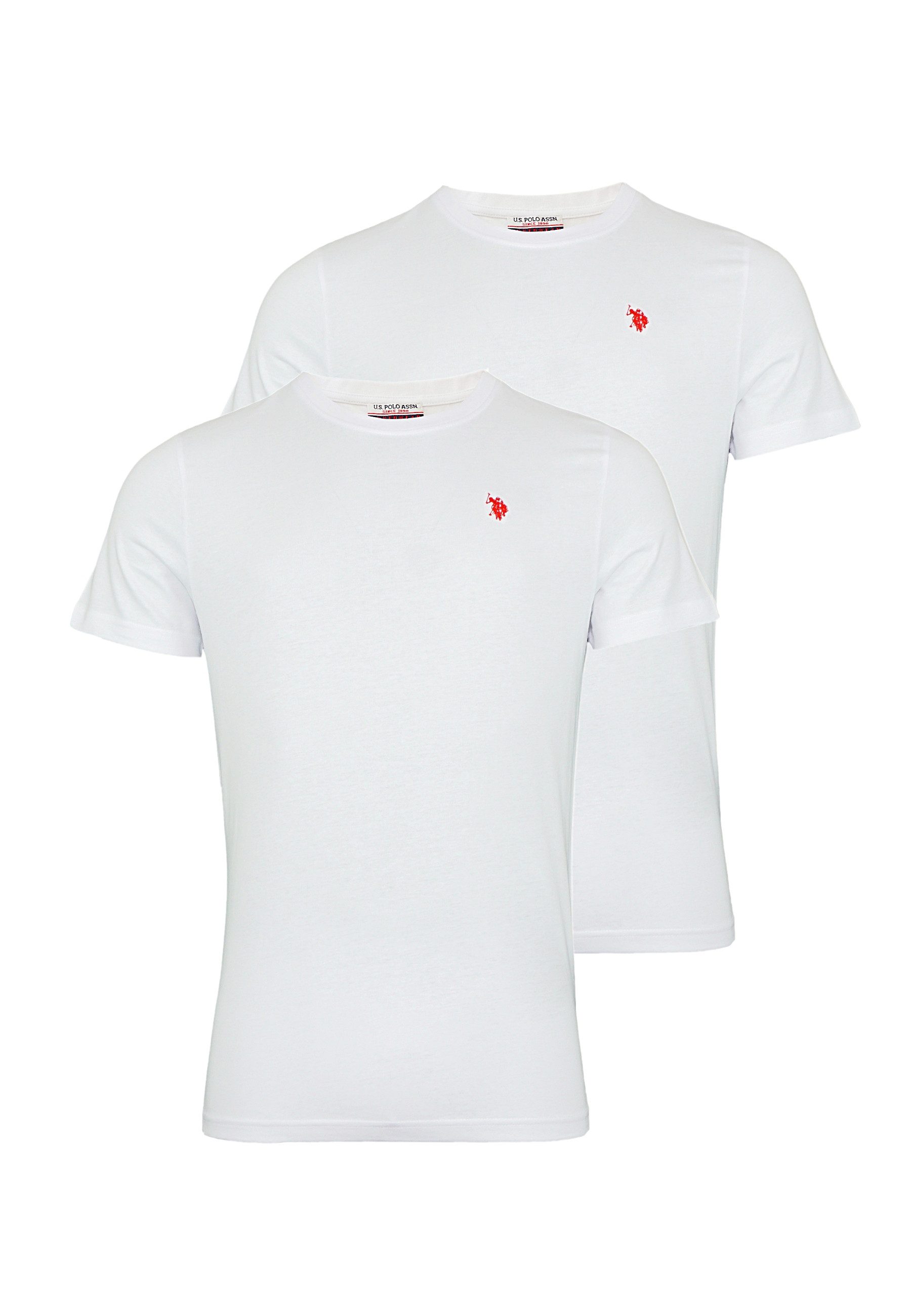 U.S. Polo Assn. T-Shirt Shirt 2 Pack T-Shirts R-Neck Shortsleeve (2-tlg., 2 günstig online kaufen