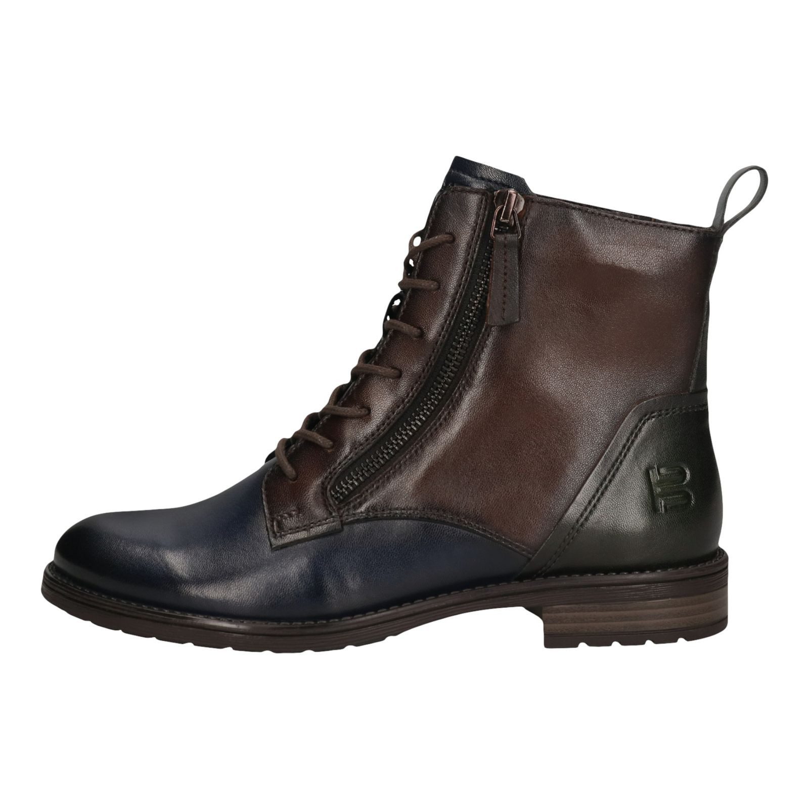 BAGATT TT.BAGATT Damen Stiefelette D11-AFS3K-4141-4181 dark blue multicolour Stiefelette