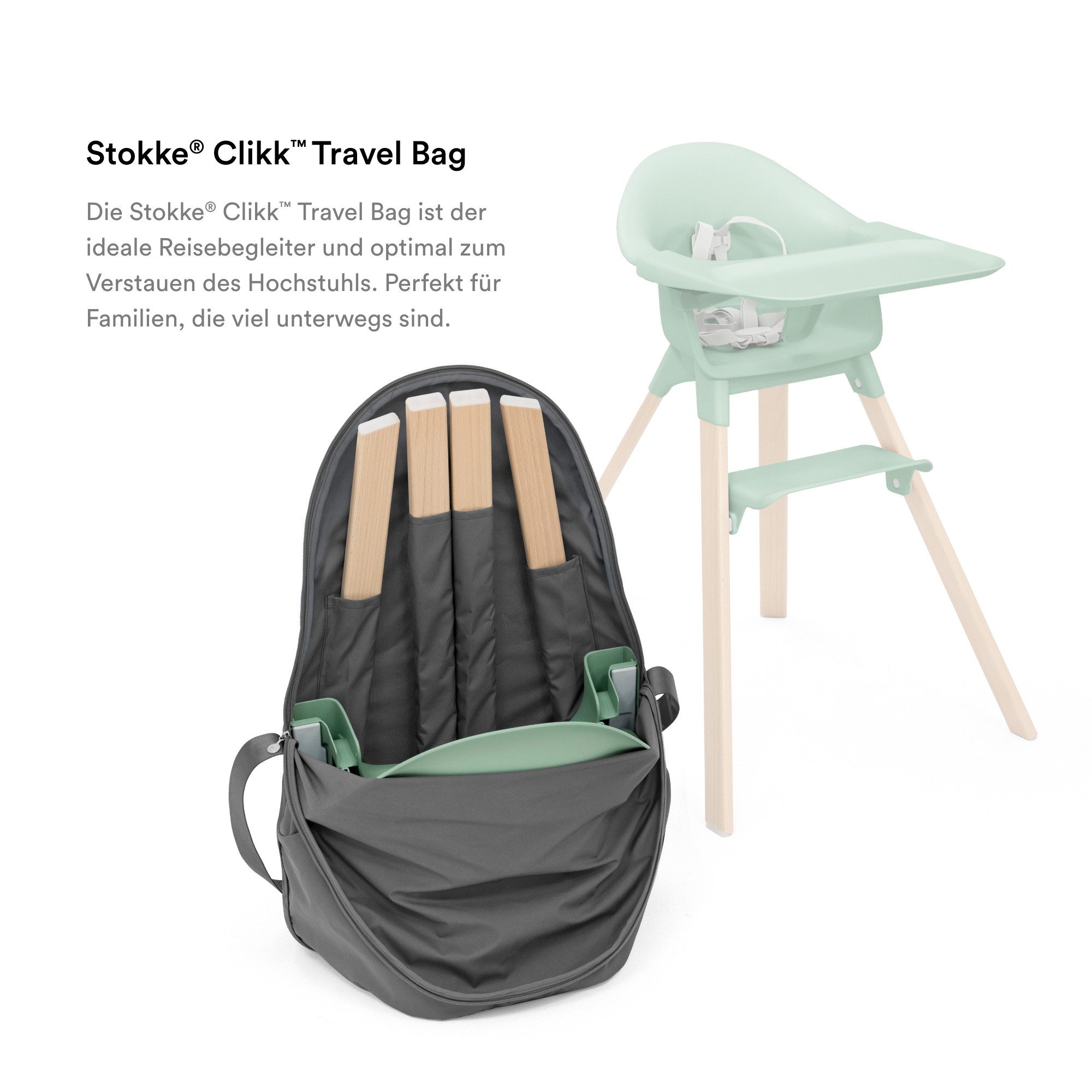 Stokke Hochstuhlauflage Clikk™ Travel Bag, (1 St)