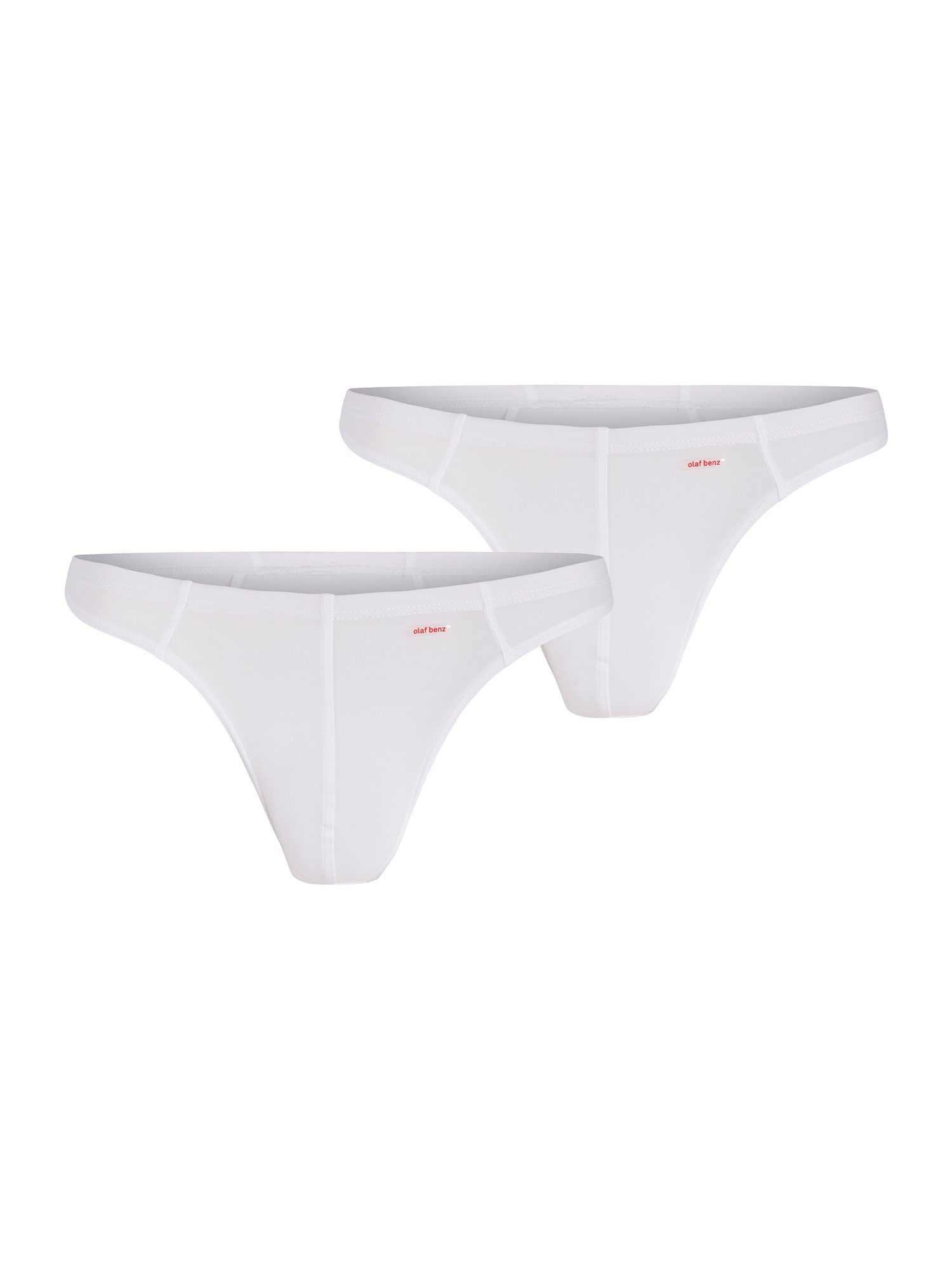 Ministring tanga String (2-St) RED0965 Olaf Benz unterhose unterwäsche weiss