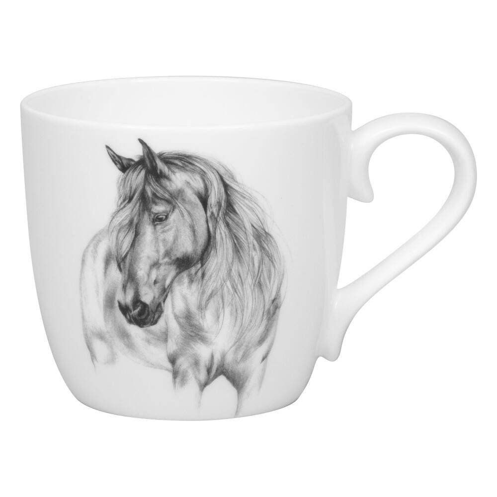Könitz Becher Amazing Animals Pferd, 425 ml, Bone China