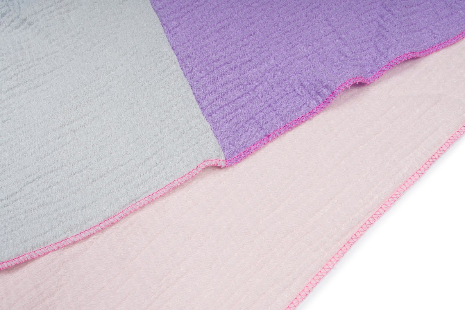styleBREAKER Dreieckstuch 3-Farbiges Musselin Dreieckstuch, (1-St) günstig online kaufen