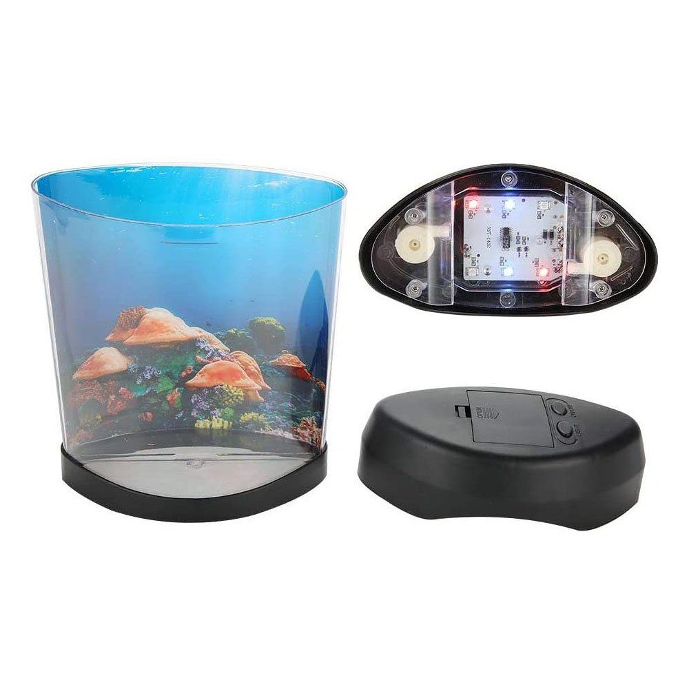Jormftte Lavalampen Mini Aquarium Aquarium Light Licht,USB Mood