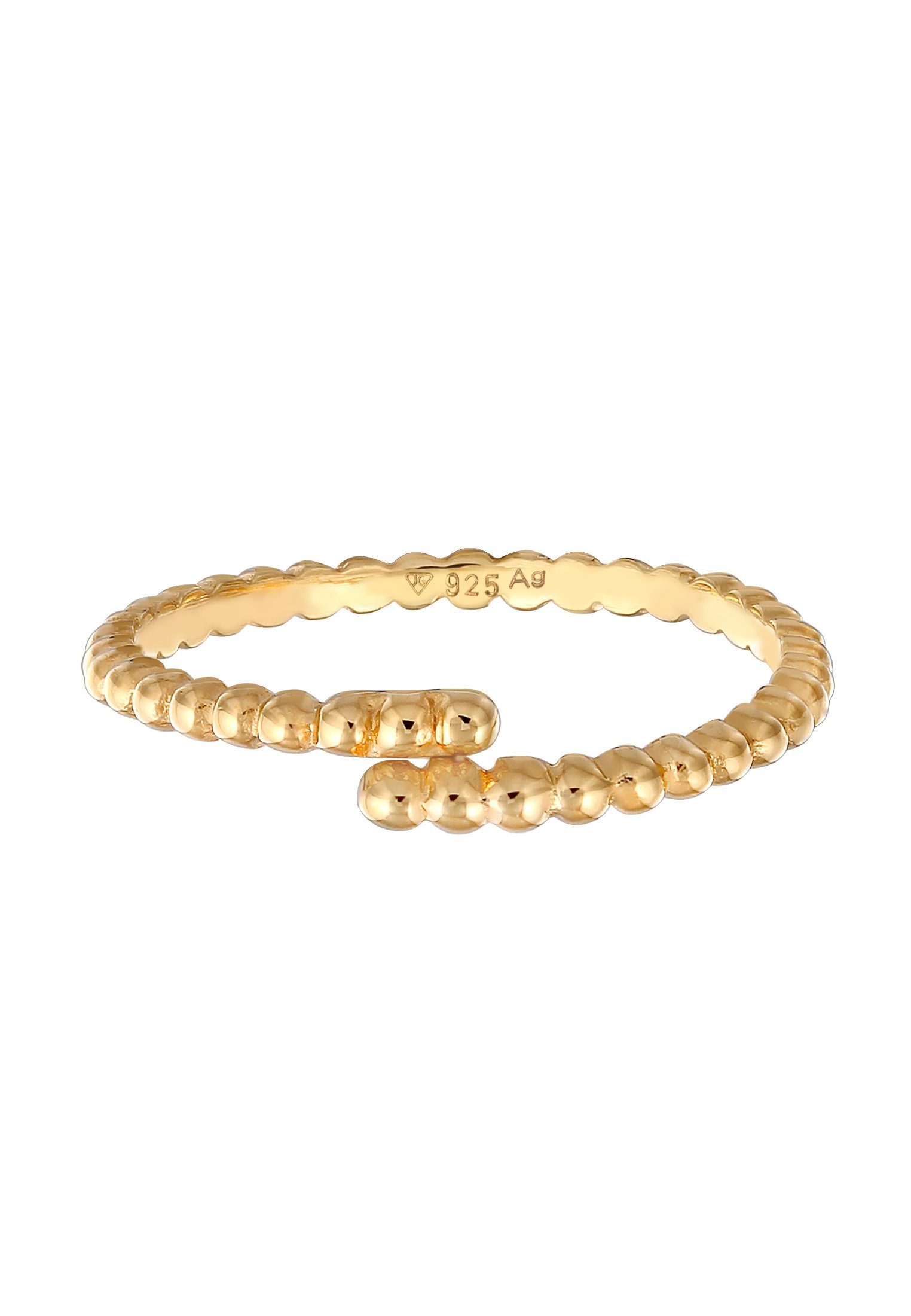 Elli Fingerring Kugel Design Offen Verstellbar 925 Ring, Kugel günstig online kaufen