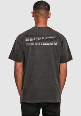 Merchcode T-Shirt Merchcode Herren Reckless Acid Washed Oversize Tee (1-tlg)