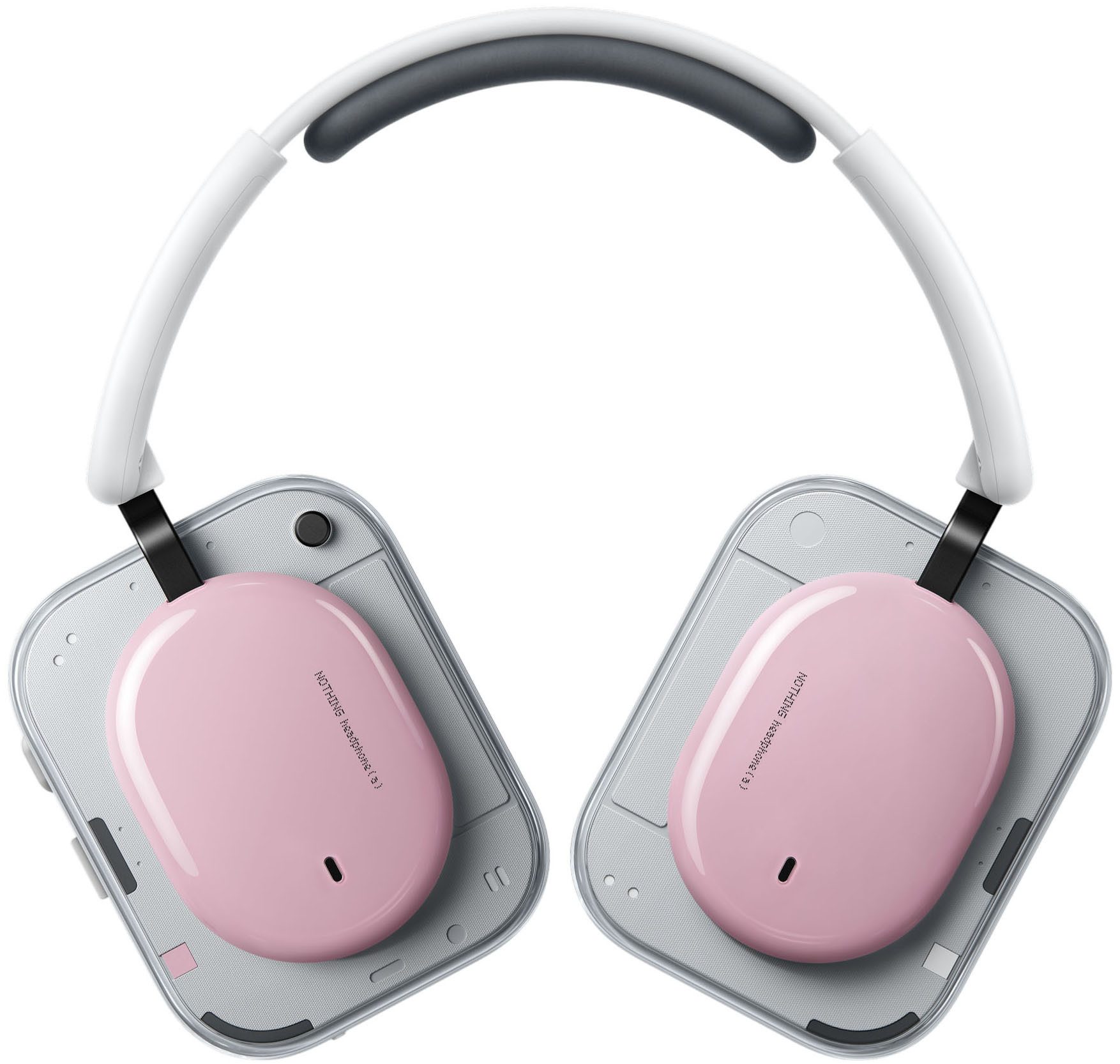 NOTHING Headphone (a) Headset (Active Noise Cancelling (ANC), Freisprechfunktion, Hi-Res, Transparenzmodus, Bluetooth)