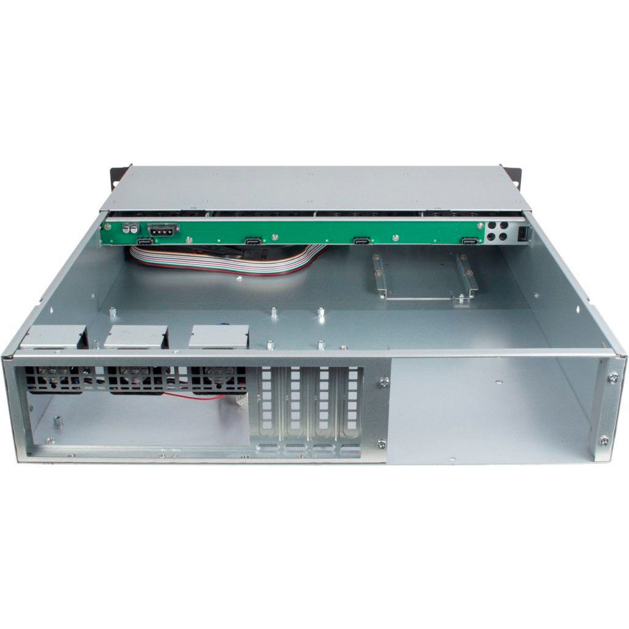 Inter-Tech PC-Gehäuse Inter-Tech IPC 2U-2404L SATA, Server-Gehäuse, (2