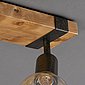 Briloner Leuchten Deckenleuchte »2900-021«, Deckenlampe / Spot mit Holz - drehbar schwenkbar, Bild 4