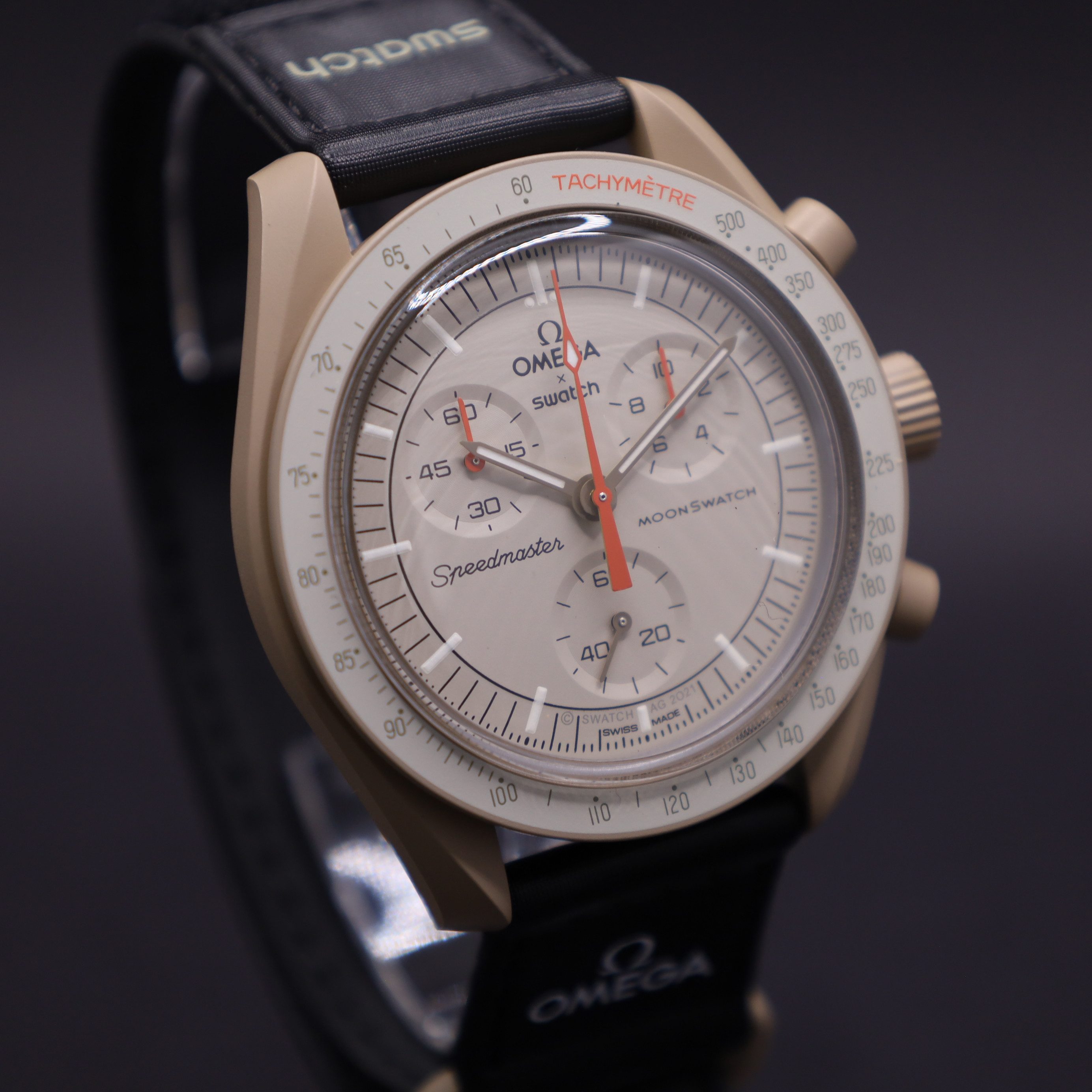 Swatch Chronograph Swatch X Omega Bioceramic Moonswatch Mission To Jupiter