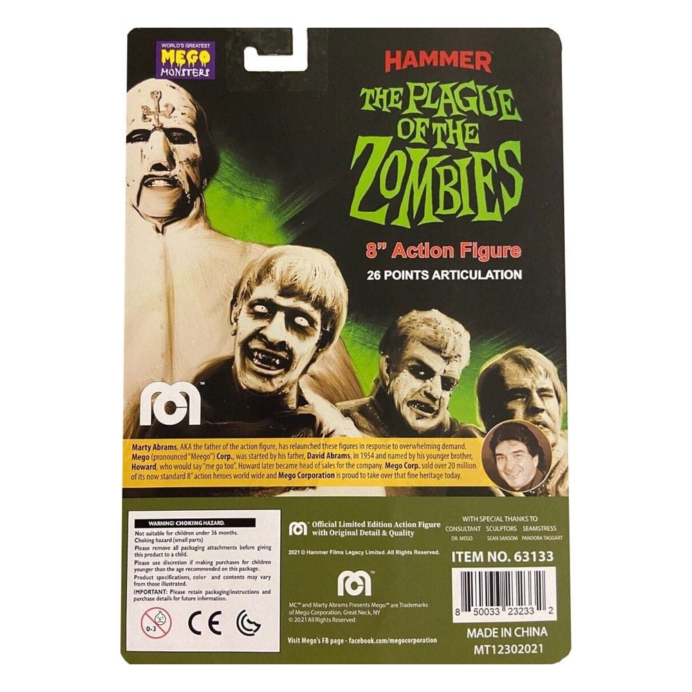 Mego Actionfigur Mego Horror Hammer Plague of Zombies Zombie Limited Edition 8 Inch Act